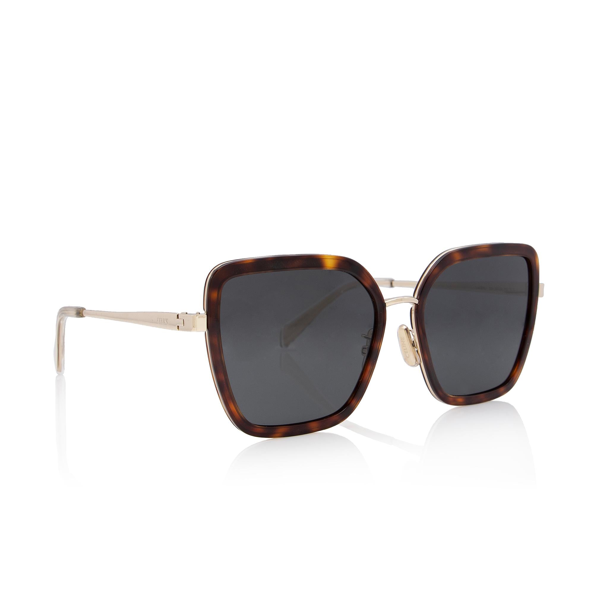 Celine Polarized Oversized Square Sunglasses (SHF-23231)