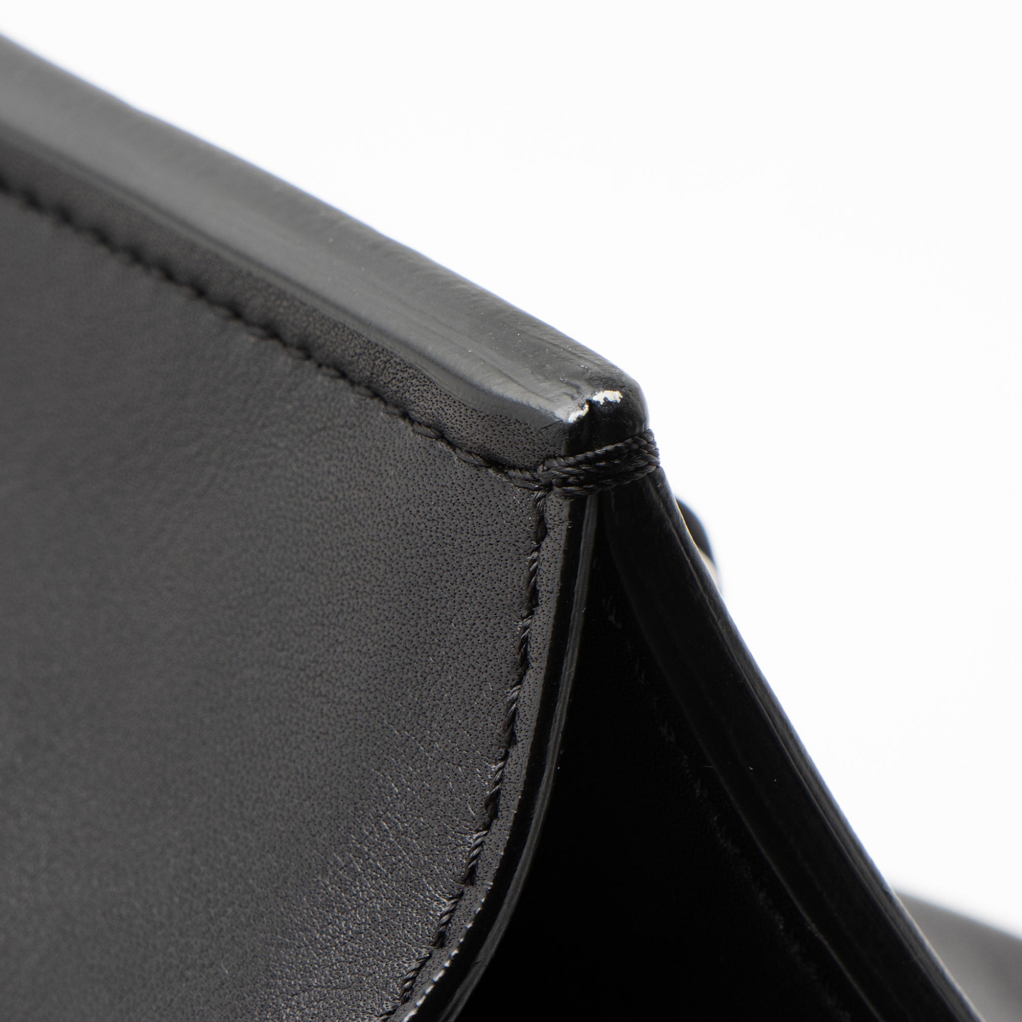 Celine Pony Hair Leather Edge Medium Top Handle