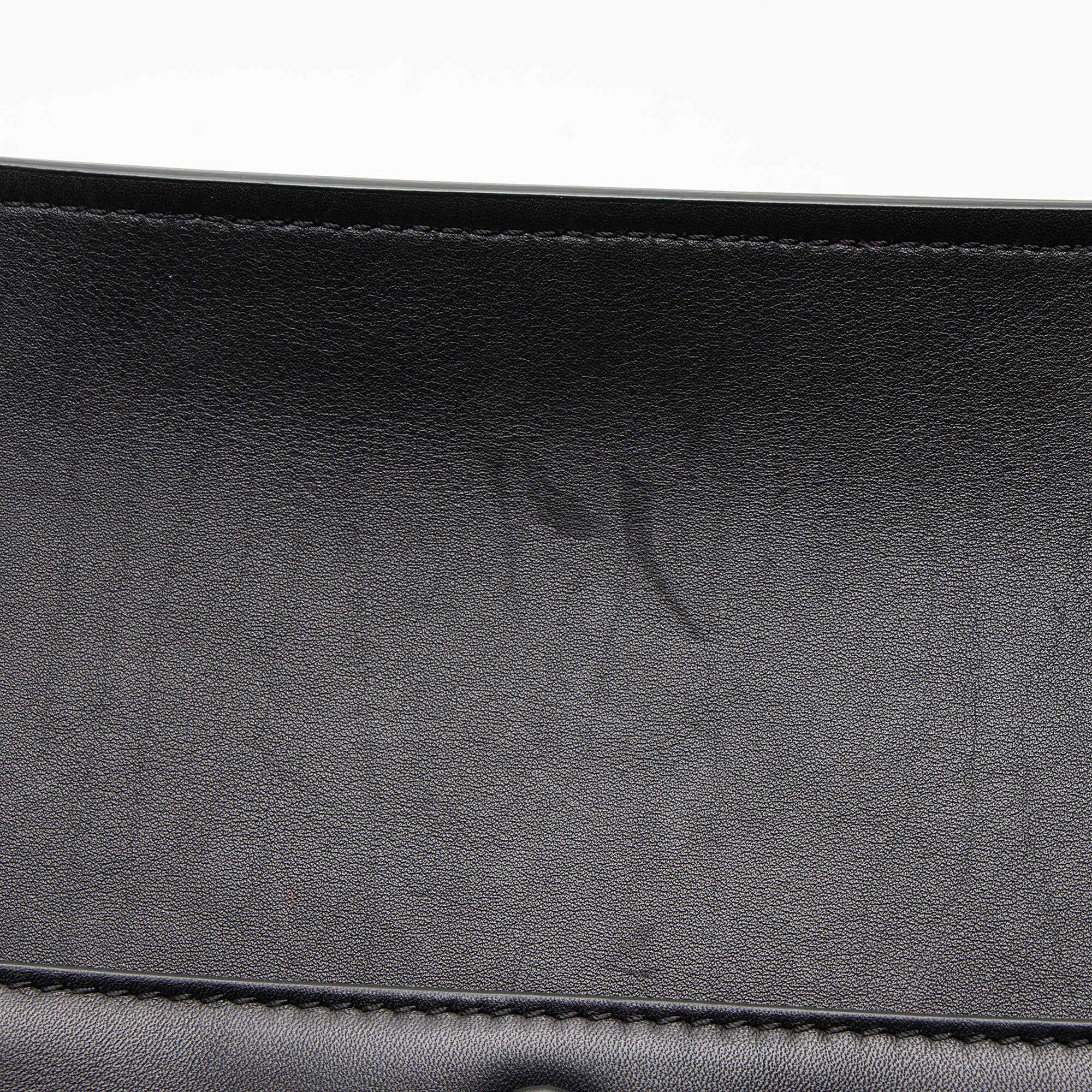 Celine Pony Hair Leather Edge Medium Top Handle