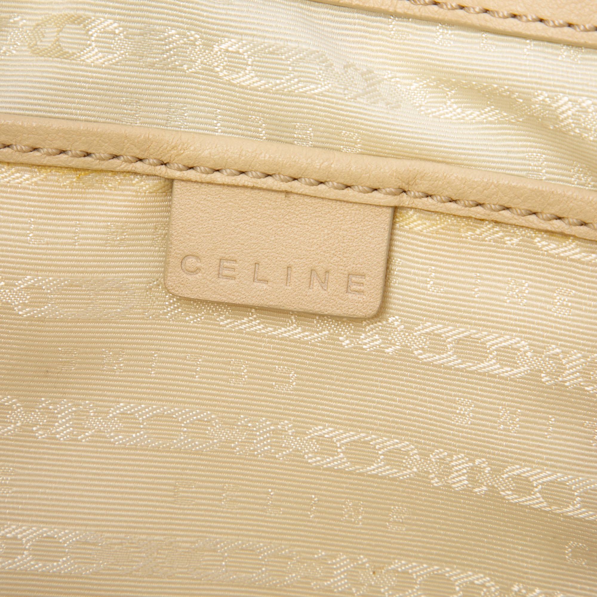 Celine Raffia Boogie Handbag