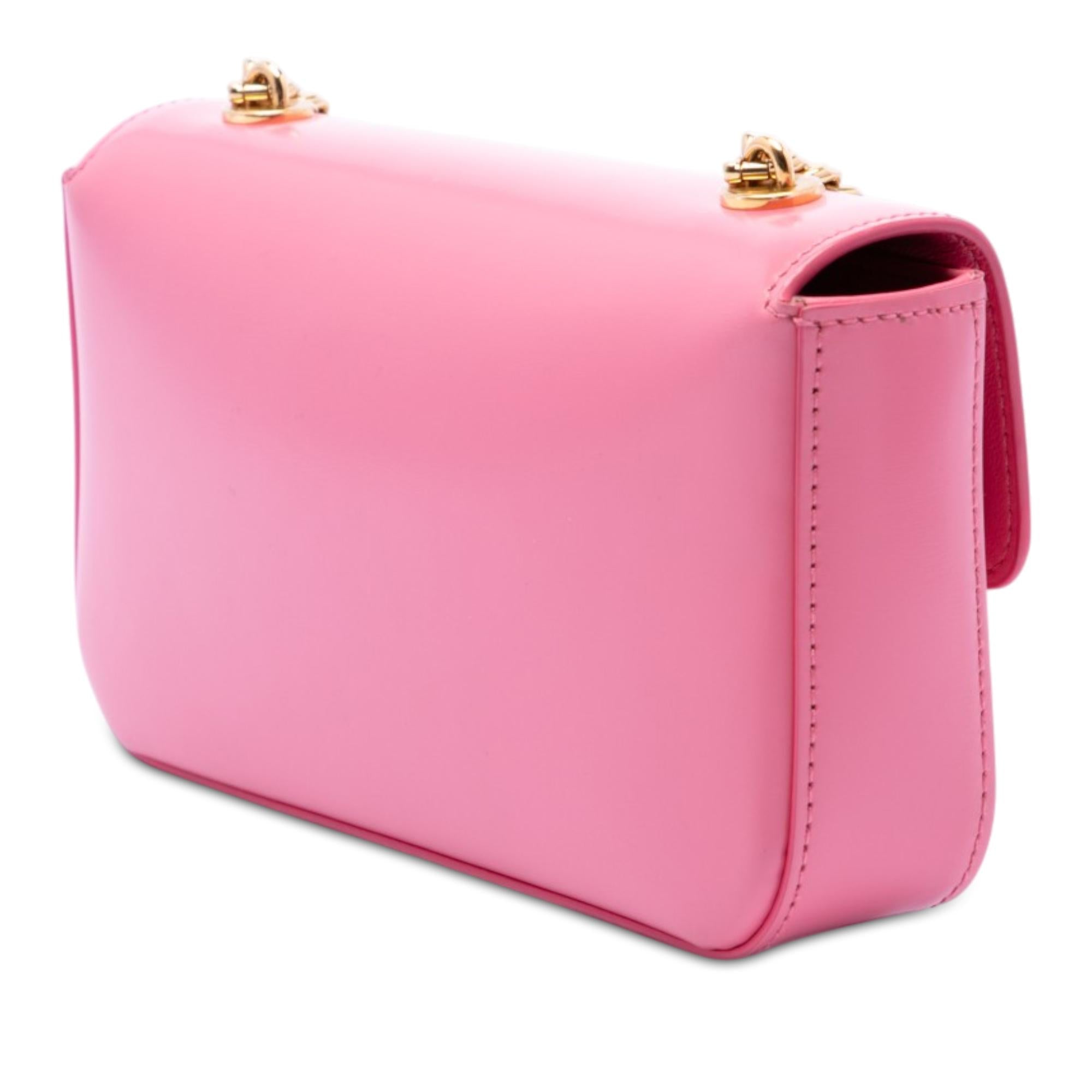 Celine Shiny Calfskin Claude Chain Shoulder Bag