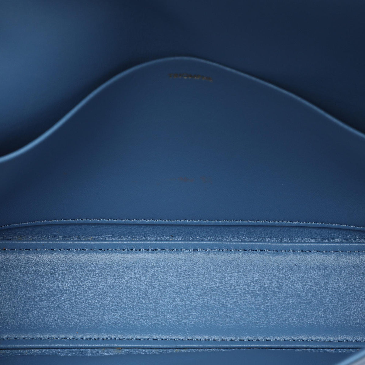 Celine Shiny Calfskin Triomphe Claude Shoulder Bag
