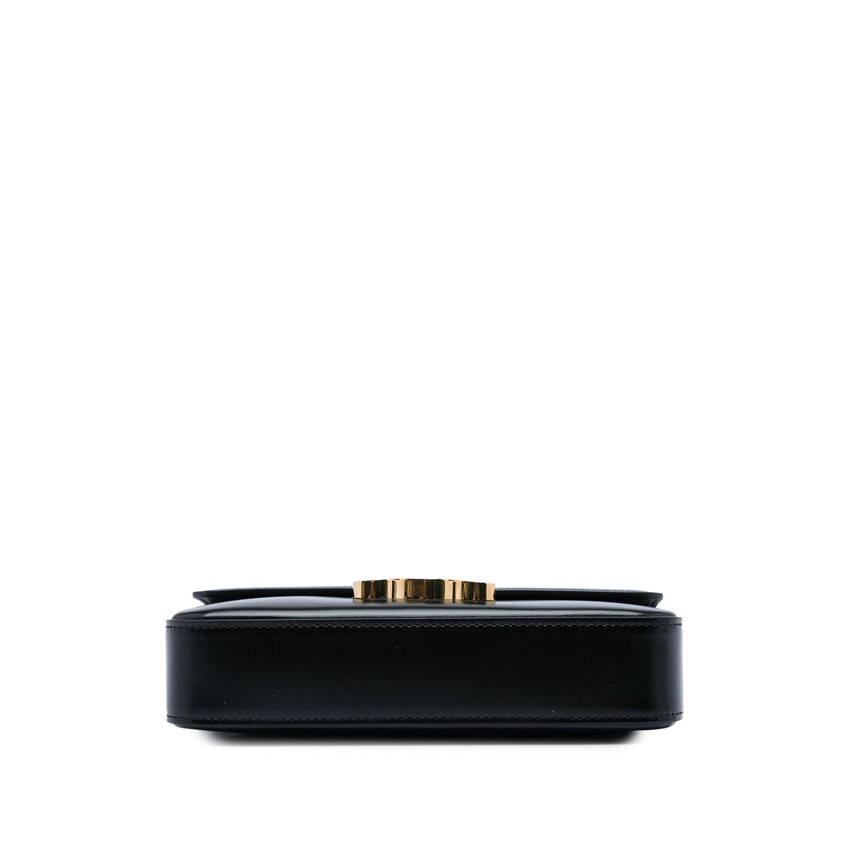 Celine Shiny Calfskin Triomphe Claude Shoulder Bag