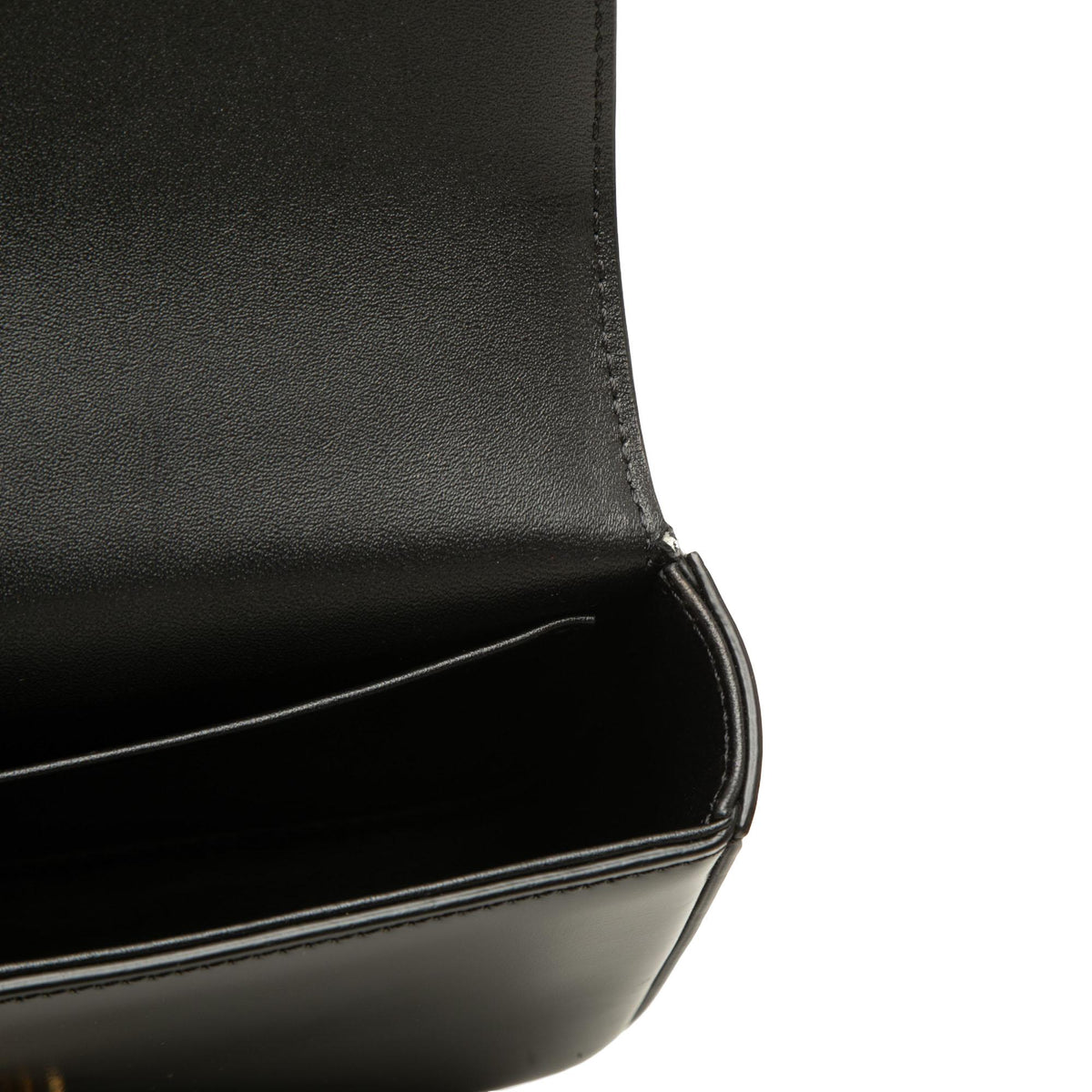 Celine Shiny Calfskin Triomphe Claude Shoulder Bag