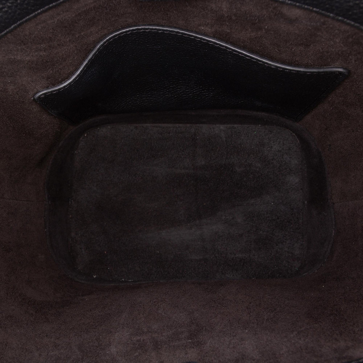 Celine Small Calfskin Cuir Triomphe Bucket Bag