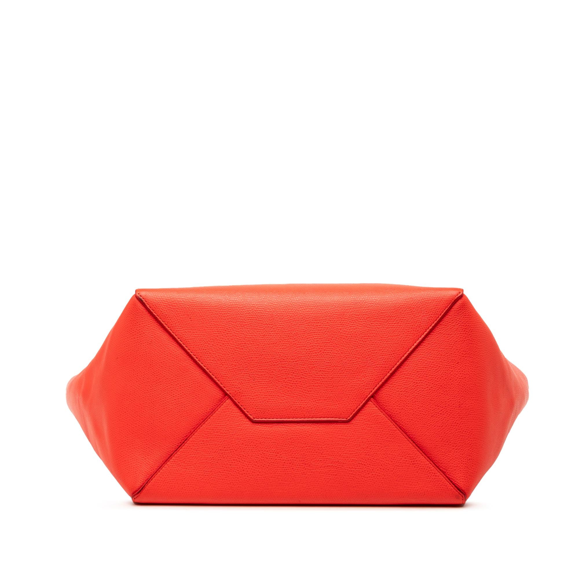 Celine Small Grained Calfskin Horizontal Phantom Cabas Tote