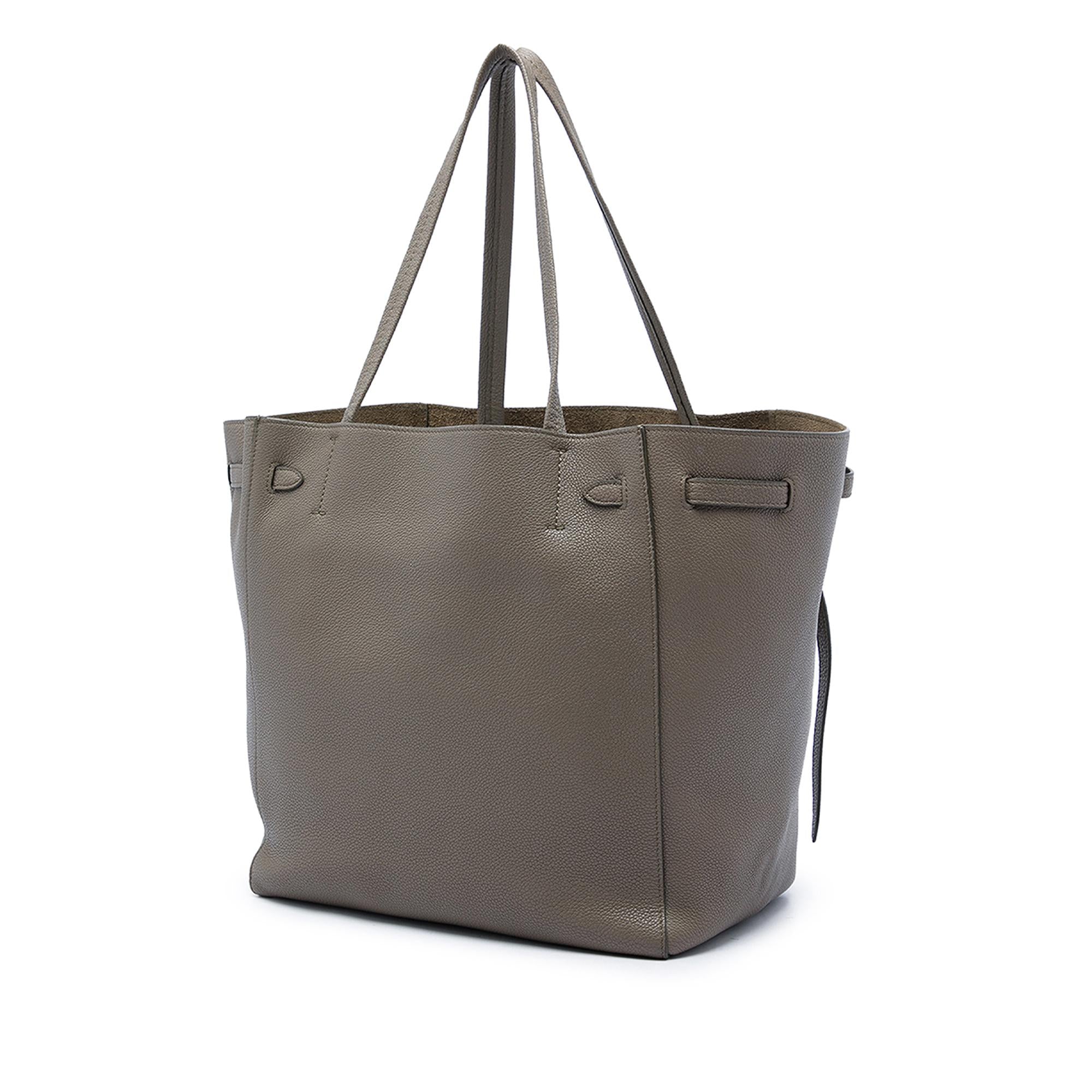 Celine Small Grained Calfskin Phantom Cabas Tote