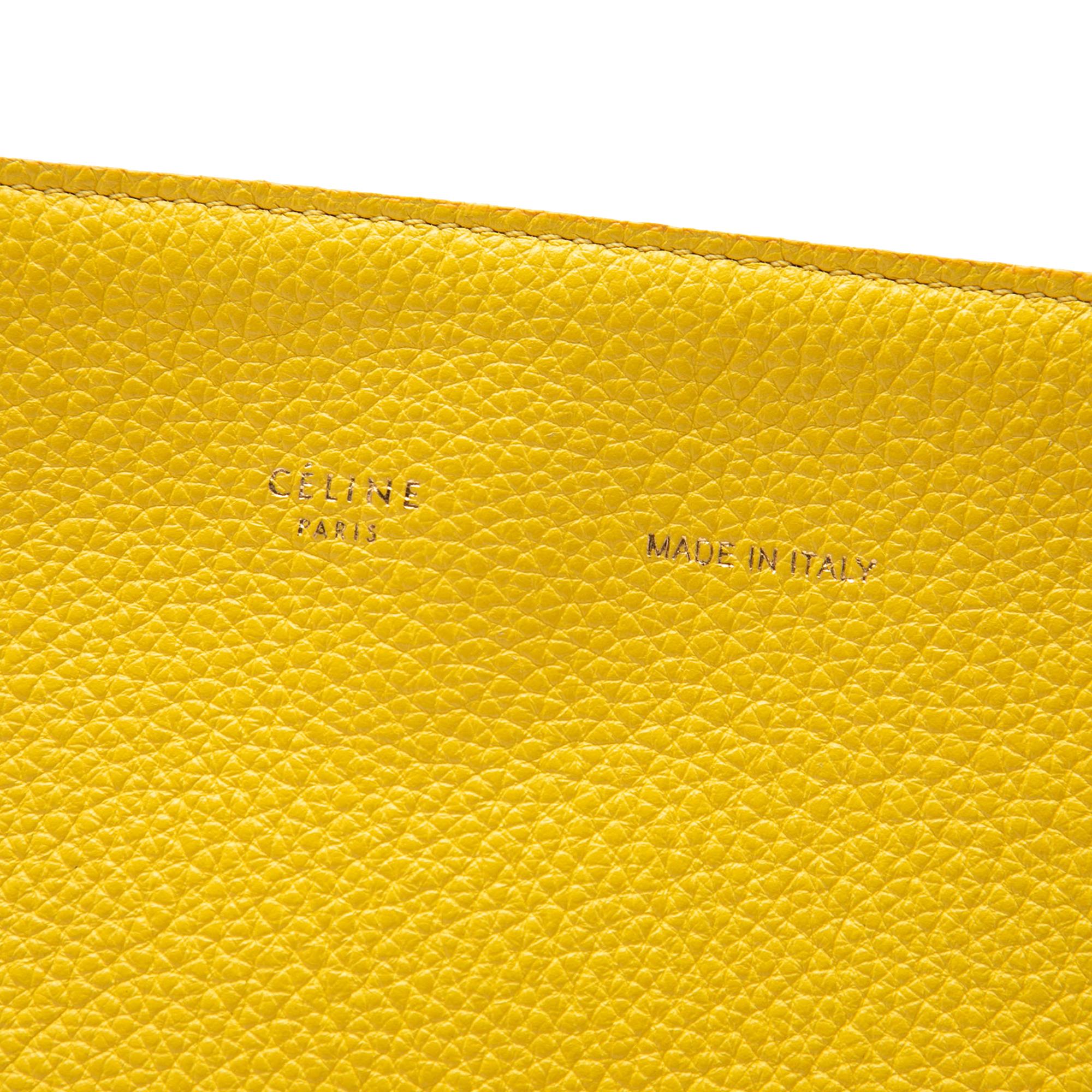 Celine Small Grained Calfskin Phantom Cabas Tote