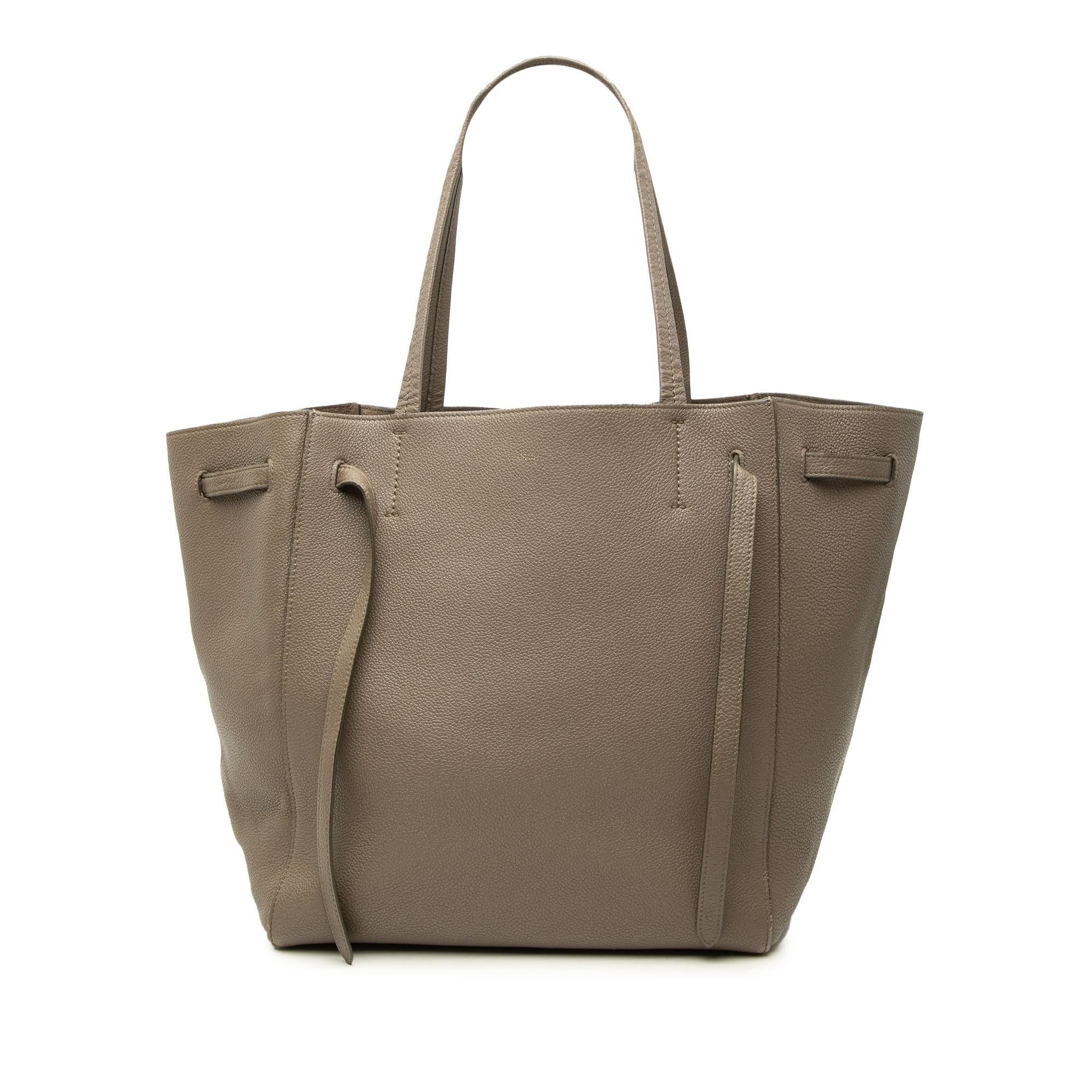 Celine Small Grained Calfskin Phantom Cabas Tote