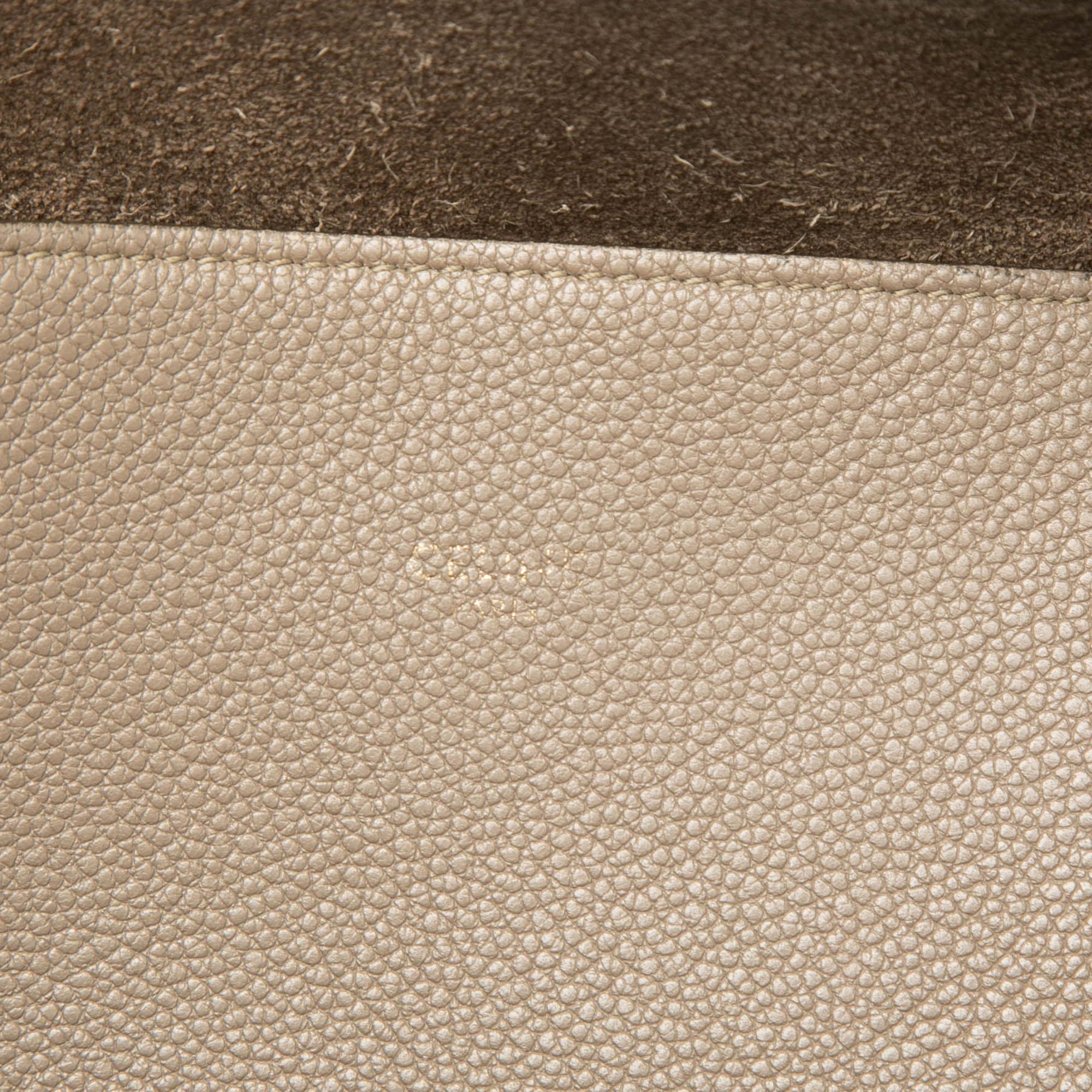Celine Small Grained Calfskin Phantom Cabas Tote