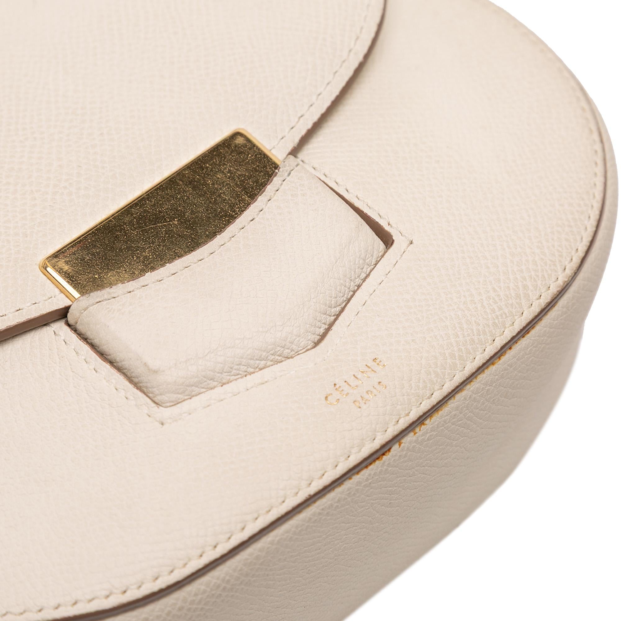 Celine Small Grained Calfskin Trotteur Crossbody