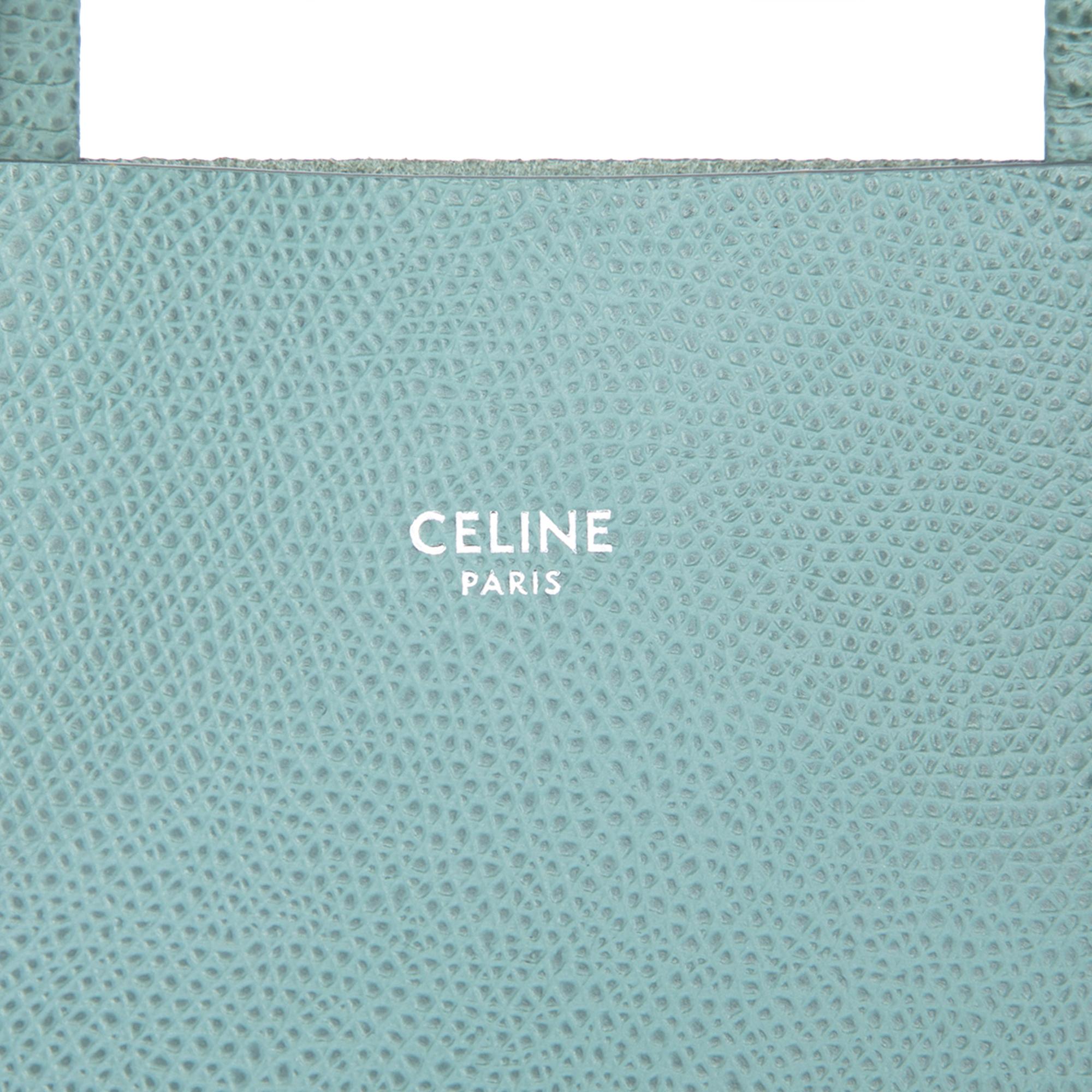 Celine Small Grained Calfskin Vertical Cabas Tote