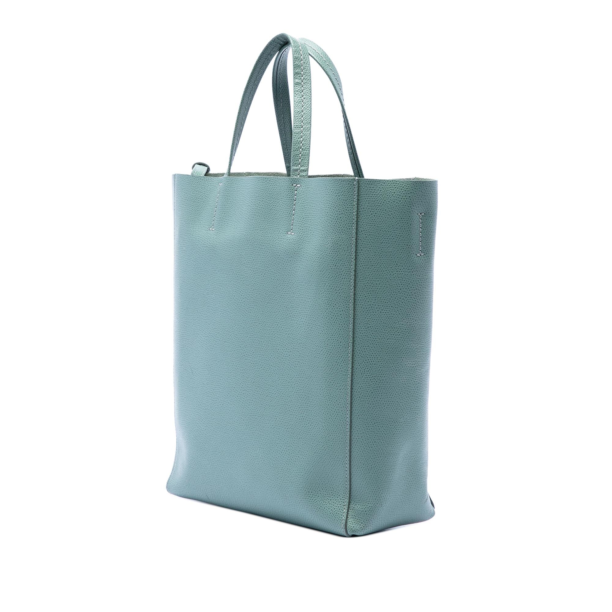 Celine Small Grained Calfskin Vertical Cabas Tote