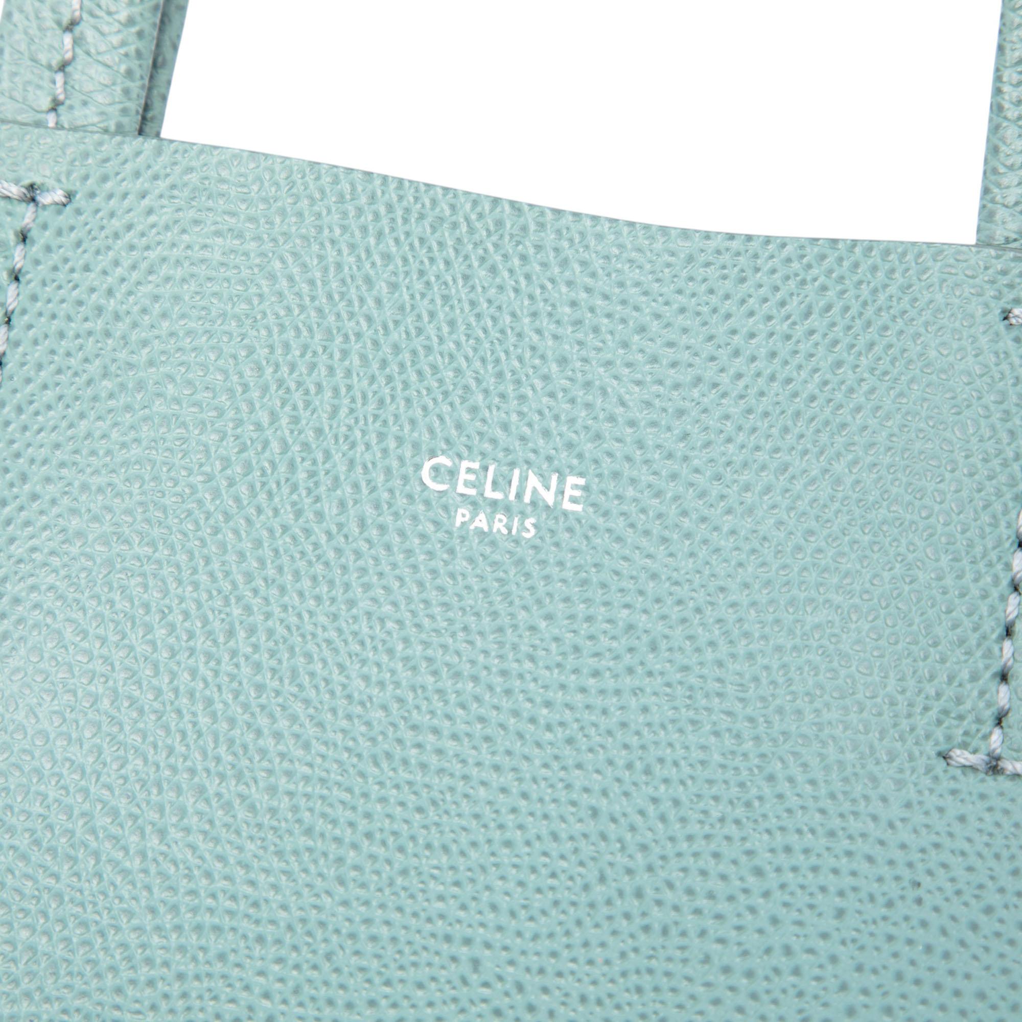 Celine Small Grained Calfskin Vertical Cabas Tote