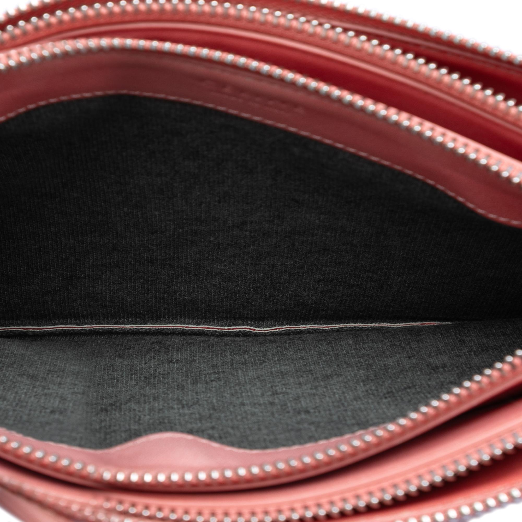 Celine Small Lambskin Trio Crossbody