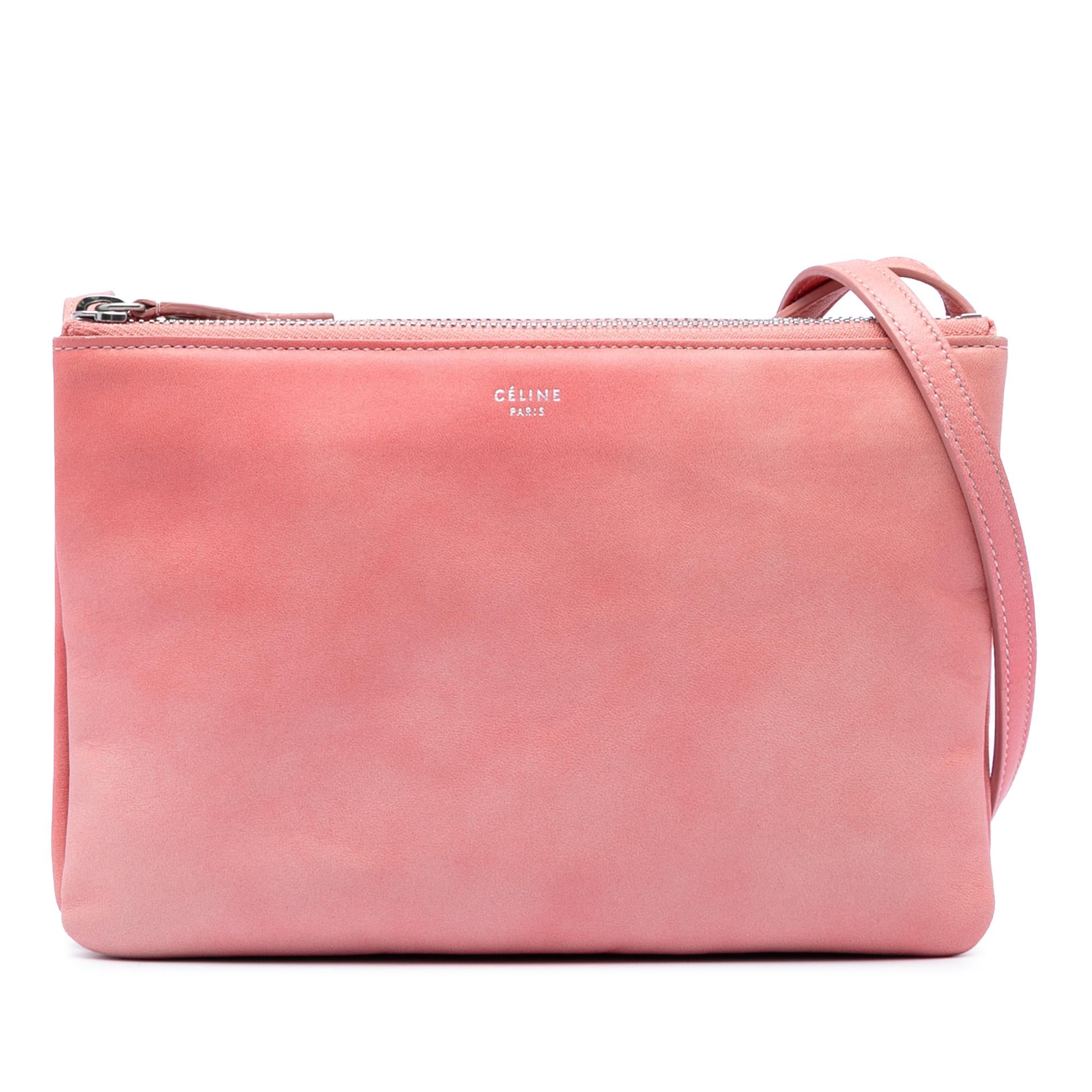 Celine Small Lambskin Trio Crossbody