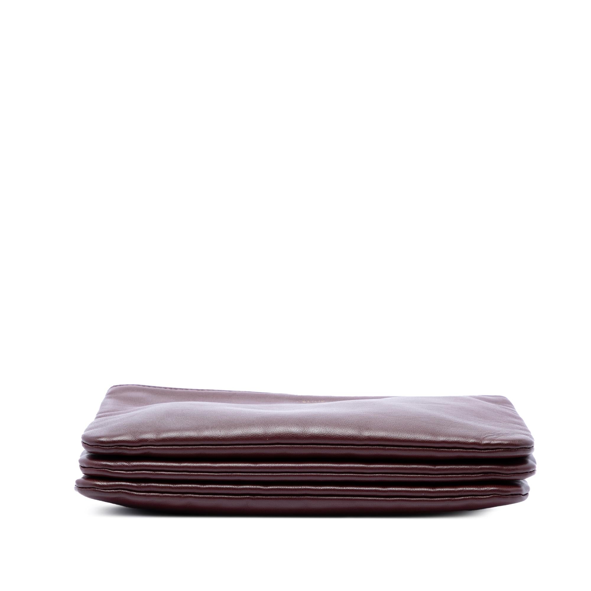 Celine Small Lambskin Trio Crossbody