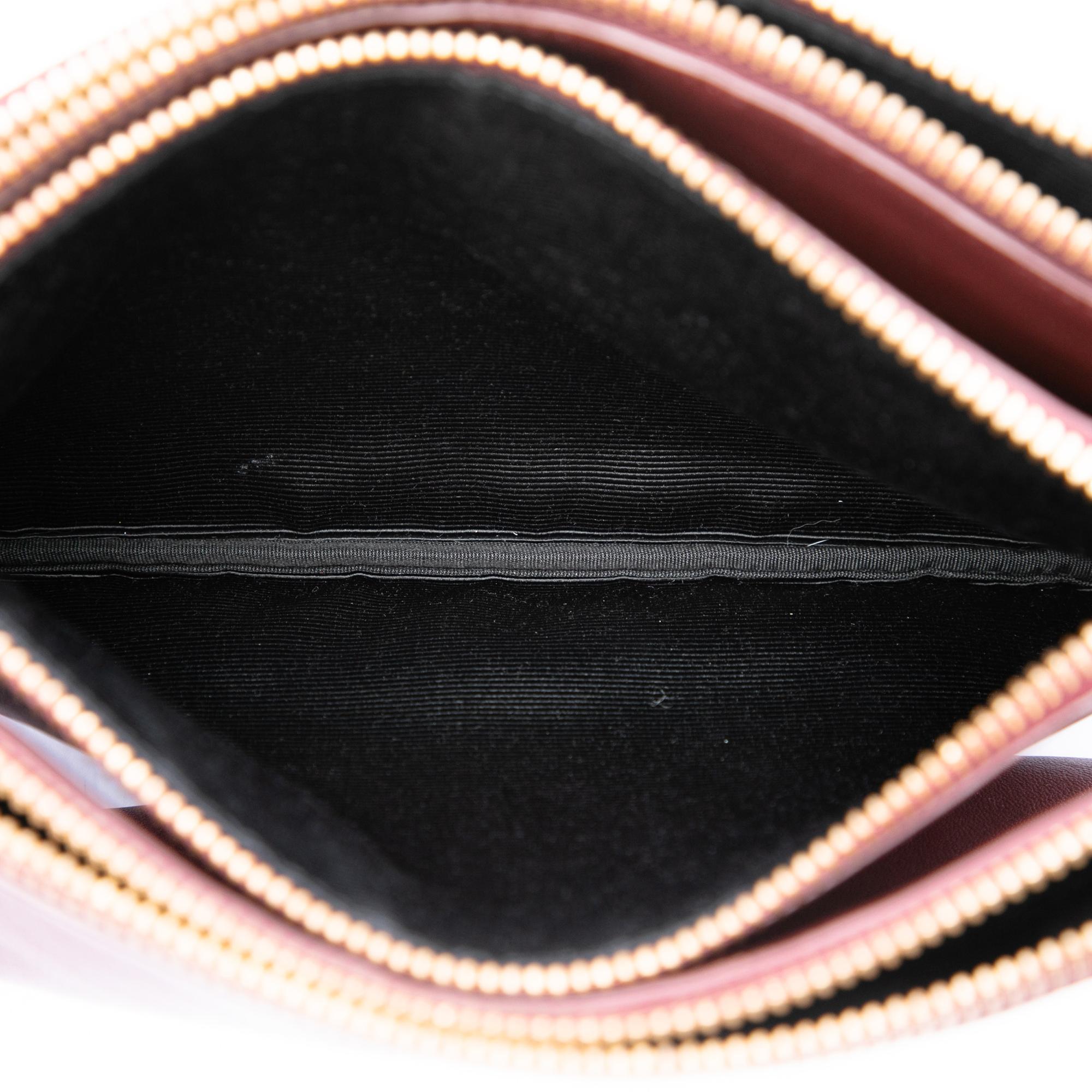 Celine Small Lambskin Trio Crossbody