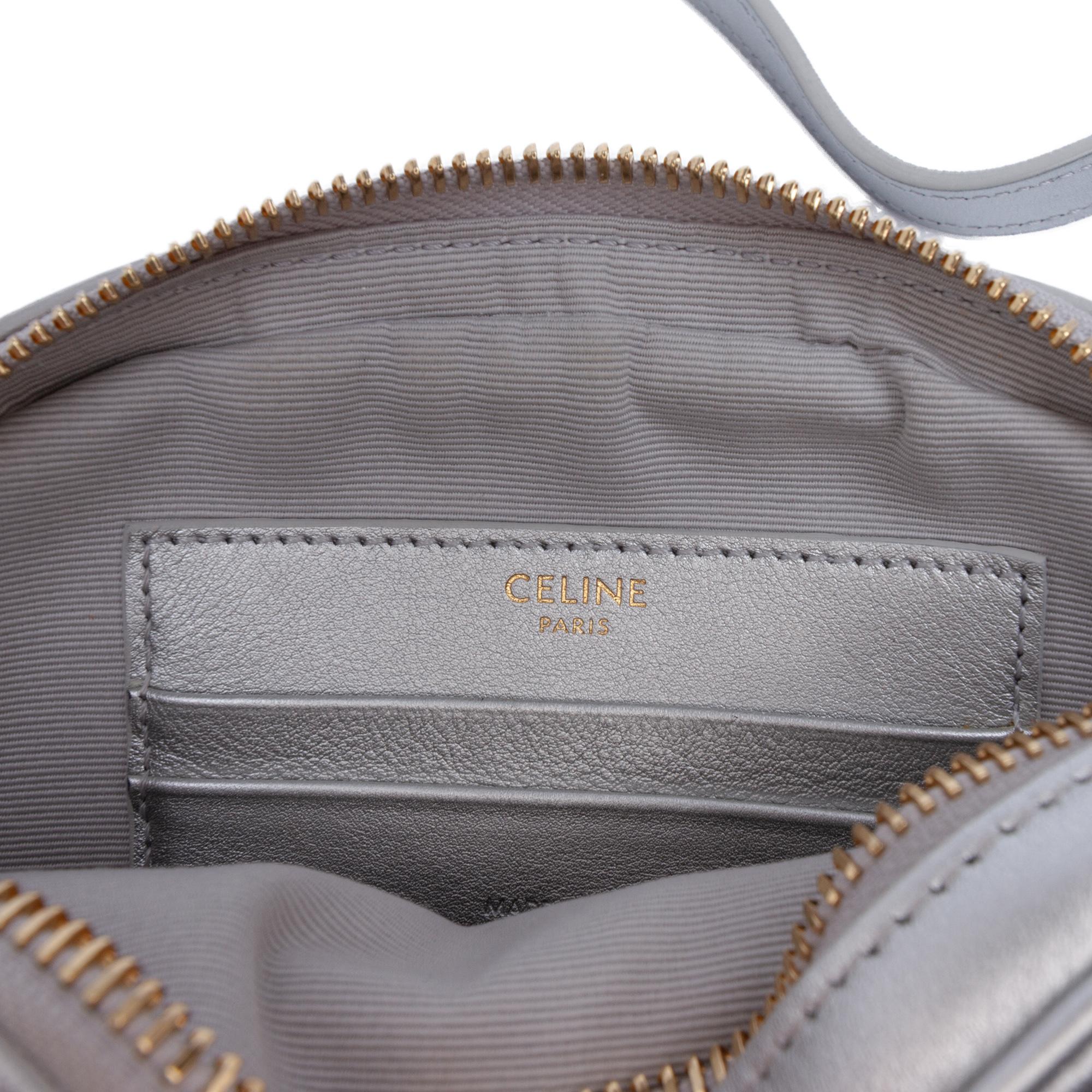 Celine Small Quilted Calfskin C Charm Camera Bag
