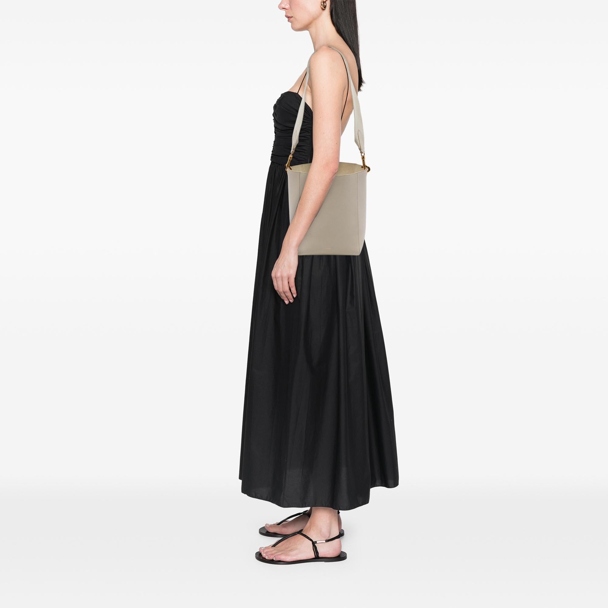 Celine Small Soft Grained Calfskin Seau Sangle Bucket Bag