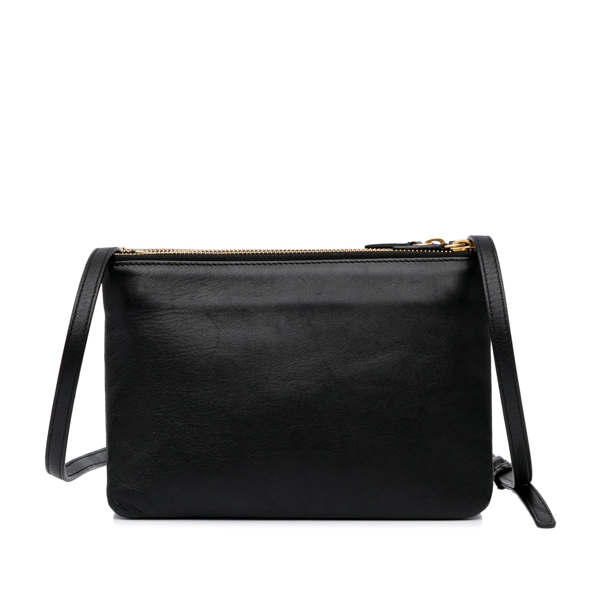 Celine Small Trio Crossbody Bag (SHG-Nt933q)