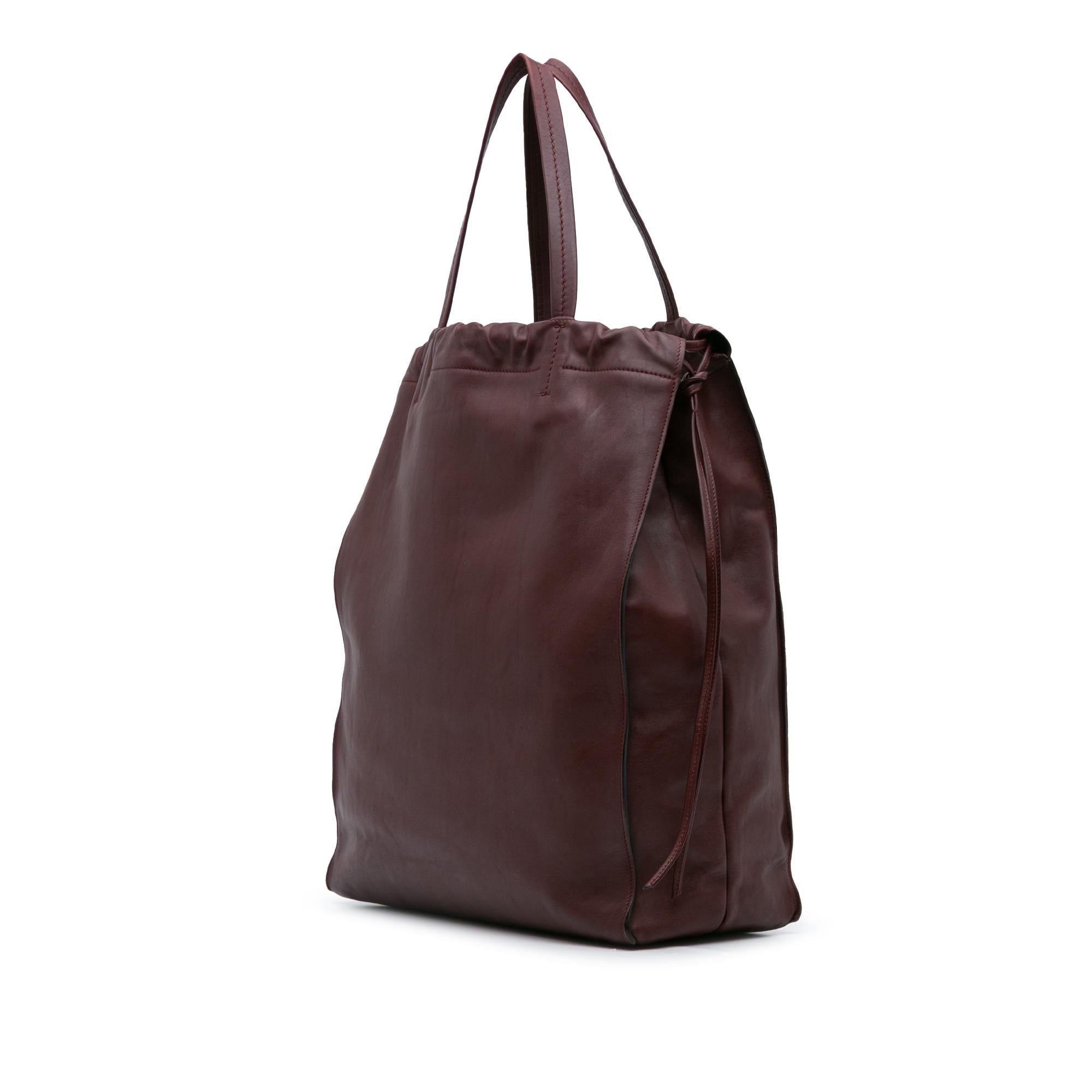 Celine Smooth Calfskin Vertical Coulisse Tote