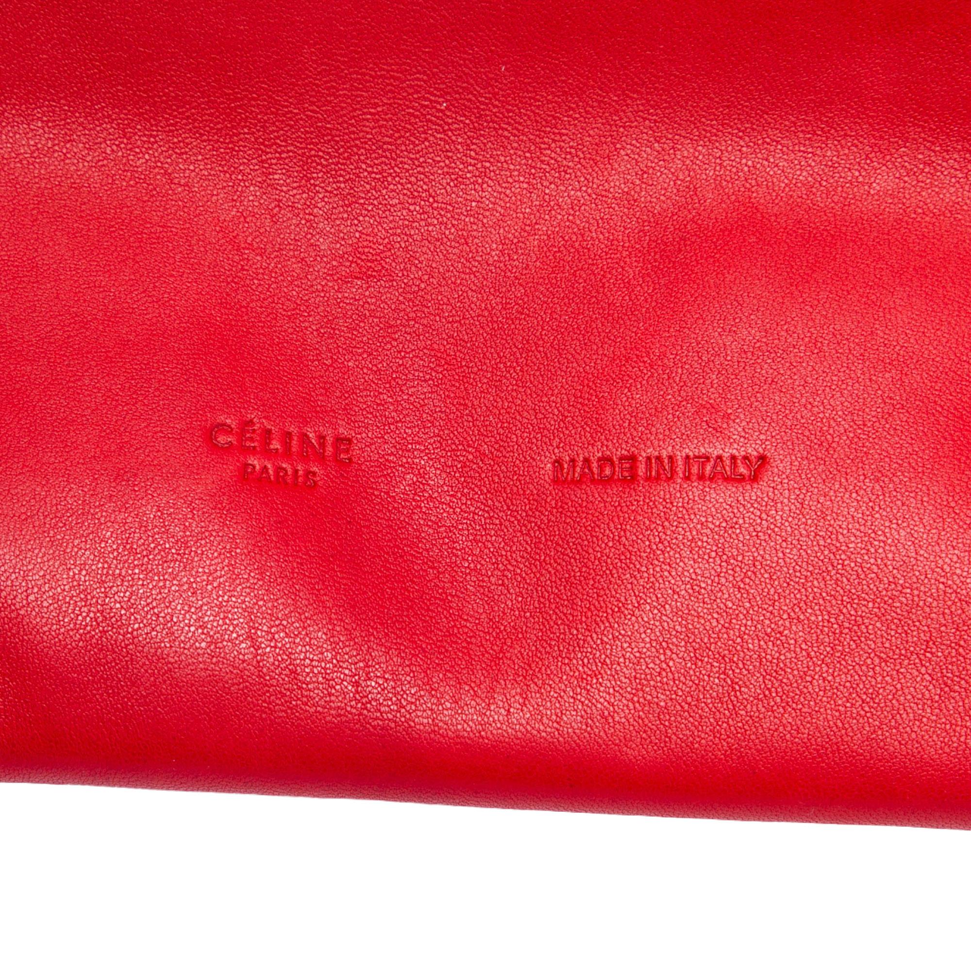 Celine Studded Lambskin Cabas Tote