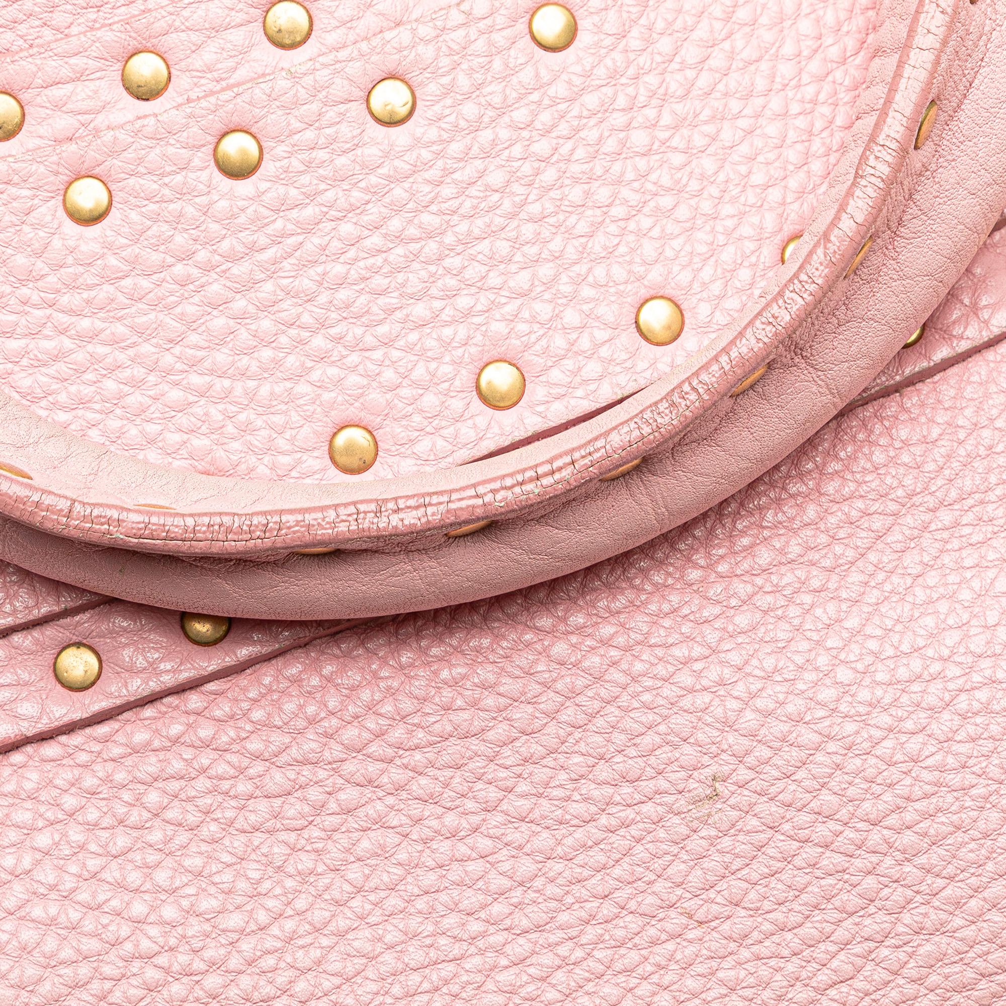 Celine Studded Leather Boogie Handbag