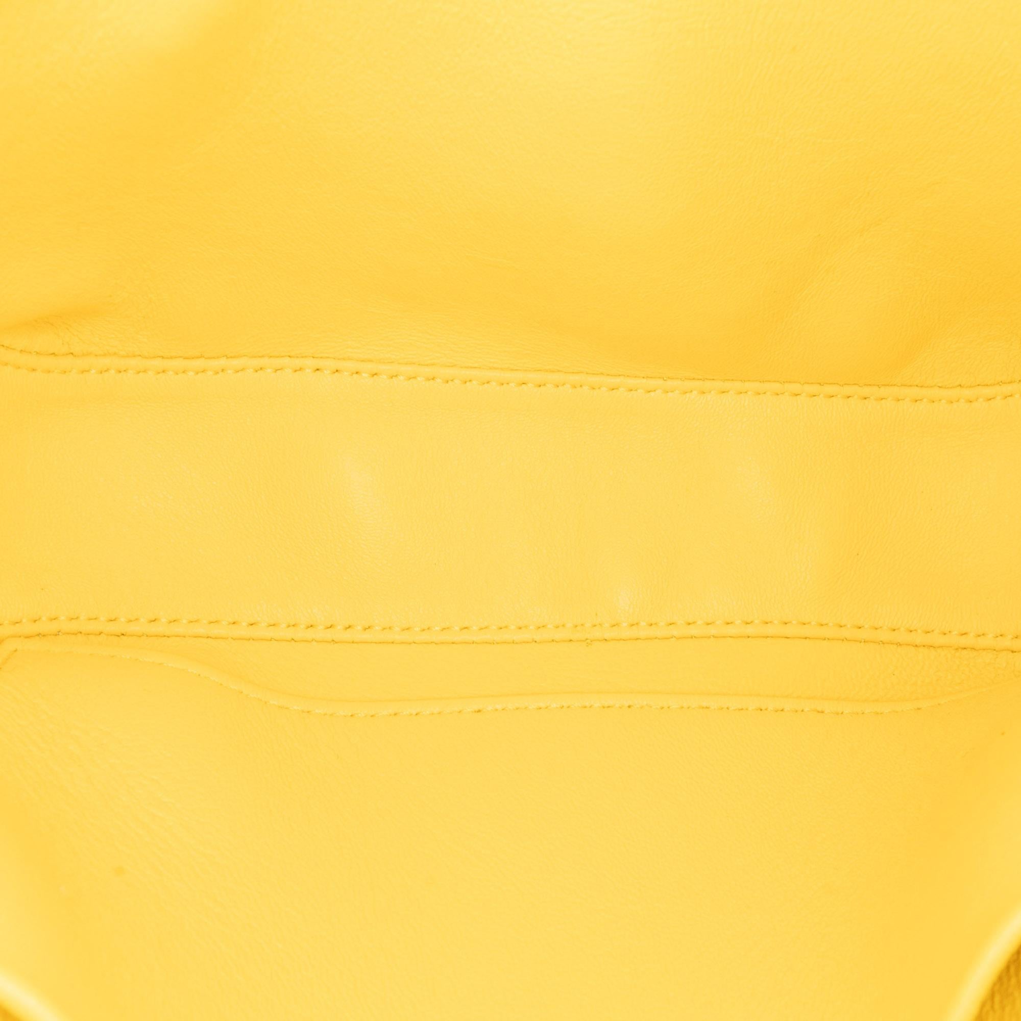 Celine Teen Shiny Calfskin Triomphe Crossbody