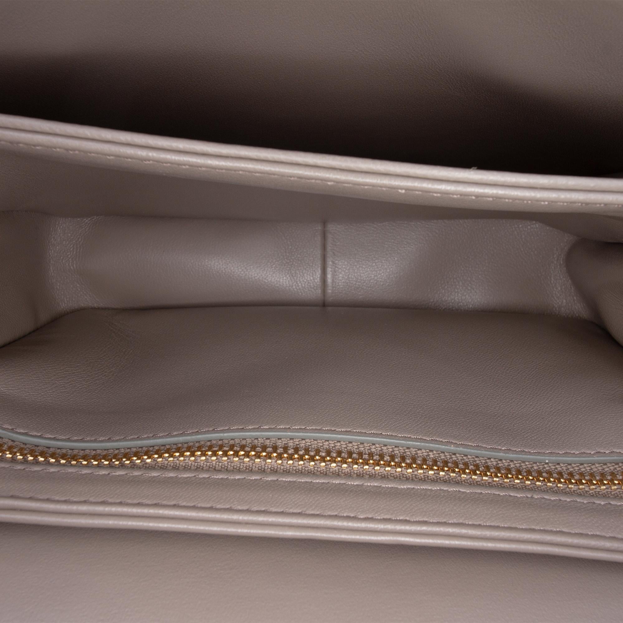Celine Teen Shiny Calfskin Triomphe Crossbody