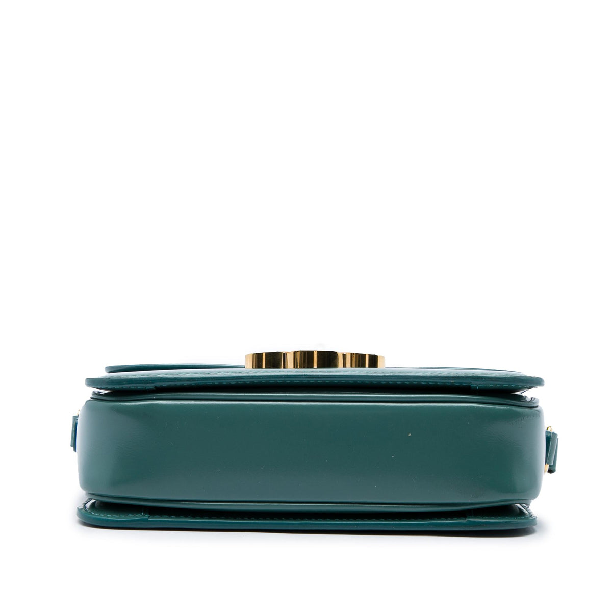 Celine Teen Shiny Calfskin Triomphe Crossbody