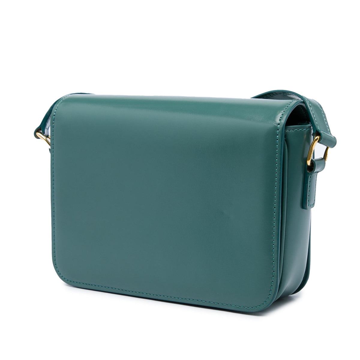 Celine Teen Shiny Calfskin Triomphe Crossbody