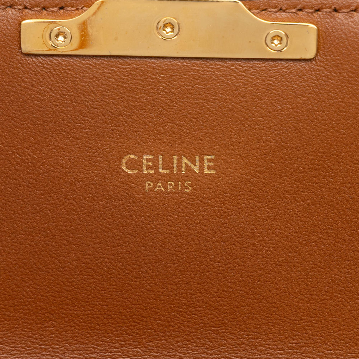 Celine Teen Triomphe Coated Canvas Triomphe Crossbody