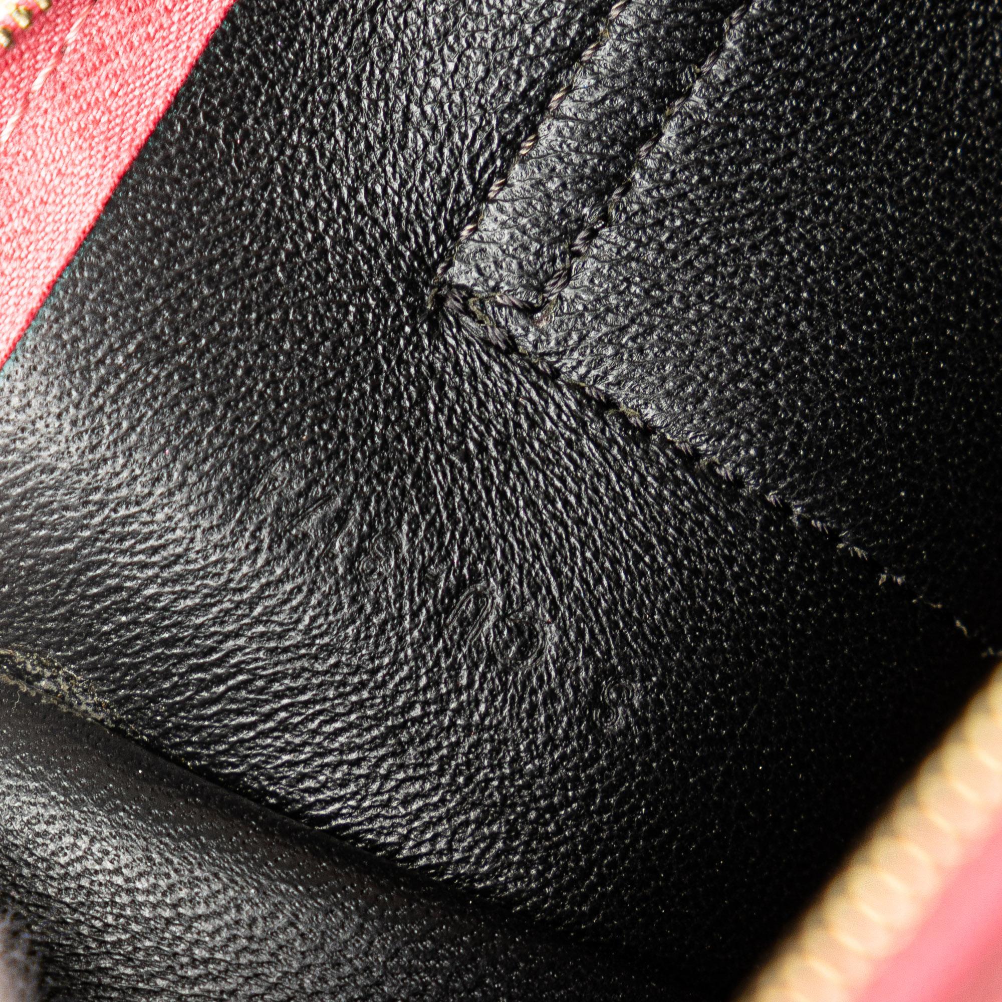 Celine Tricolor Leather Pocket Envelope Zip Crossbody