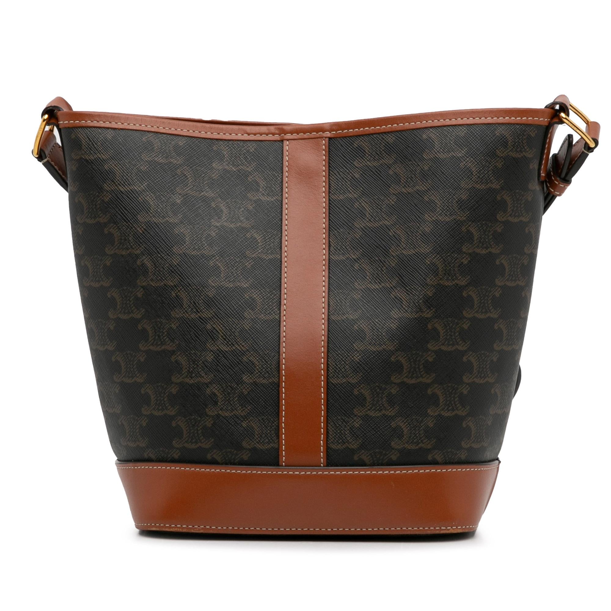 Celine Triomphe Bucket Bag (SHG-ypeF0N)