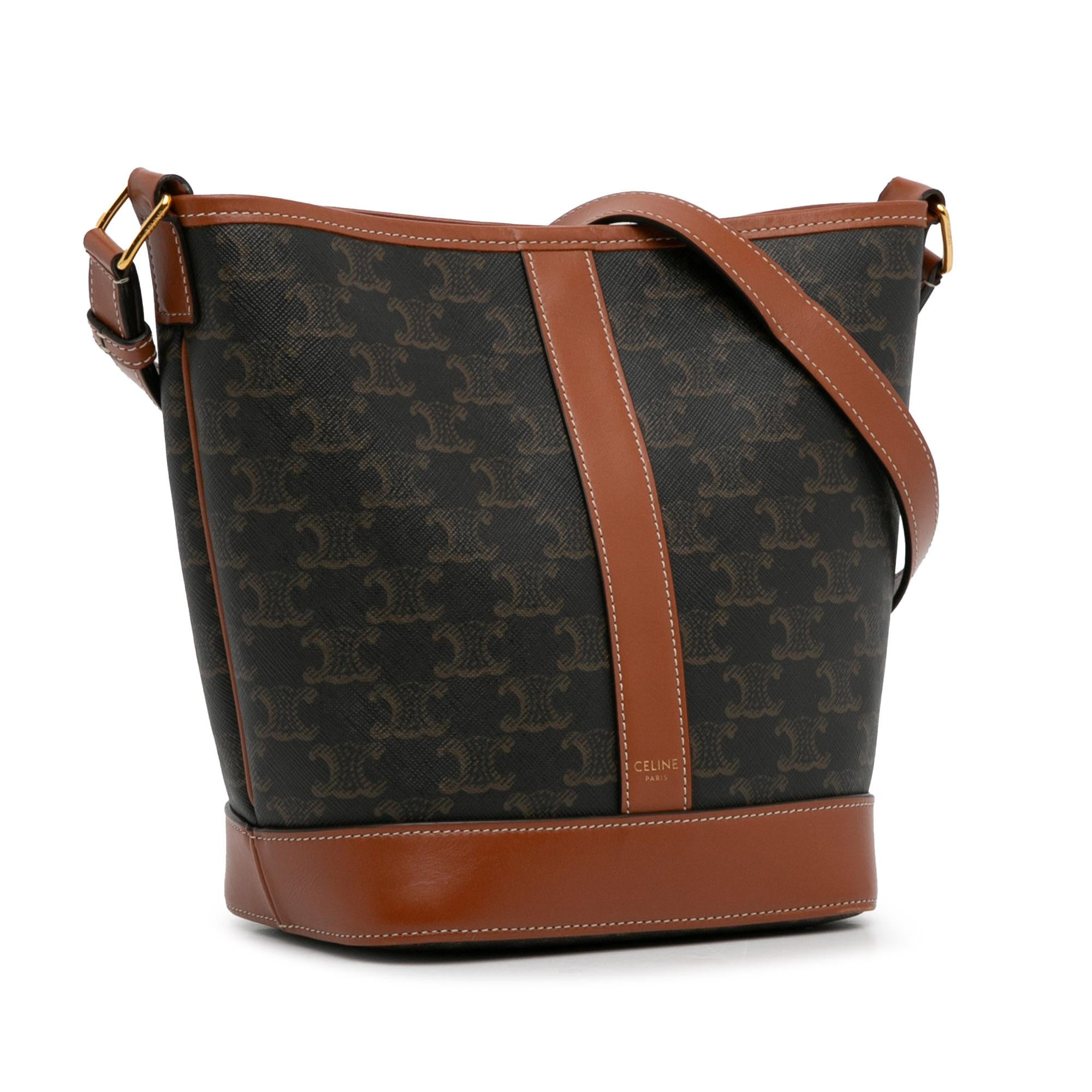 Celine Triomphe Bucket Bag (SHG-ypeF0N)
