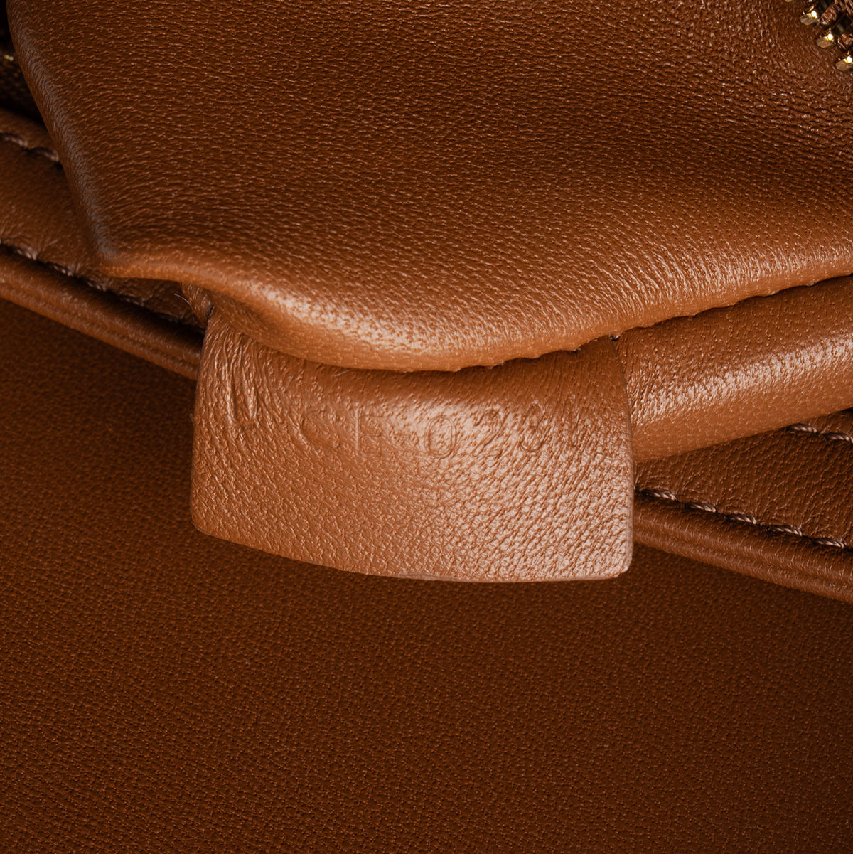 Celine Triomphe Canvas Calfskin Teen Shoulder Bag