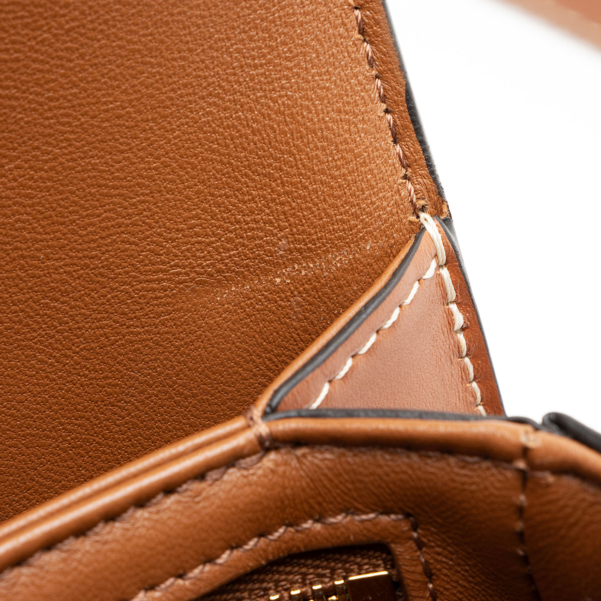 Celine Triomphe Canvas Calfskin Teen Shoulder Bag