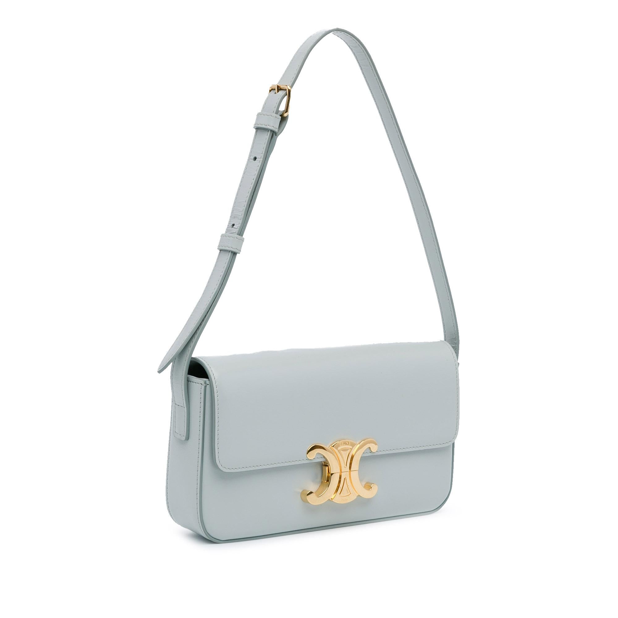 Celine Triomphe Claude Shoulder Bag (SHG-vHePFT)