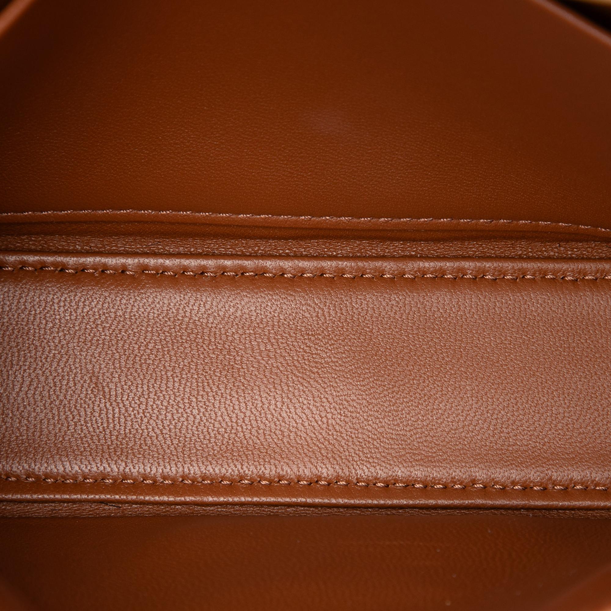 Celine Triomphe Coated Canvas Claude Shoulder Bag