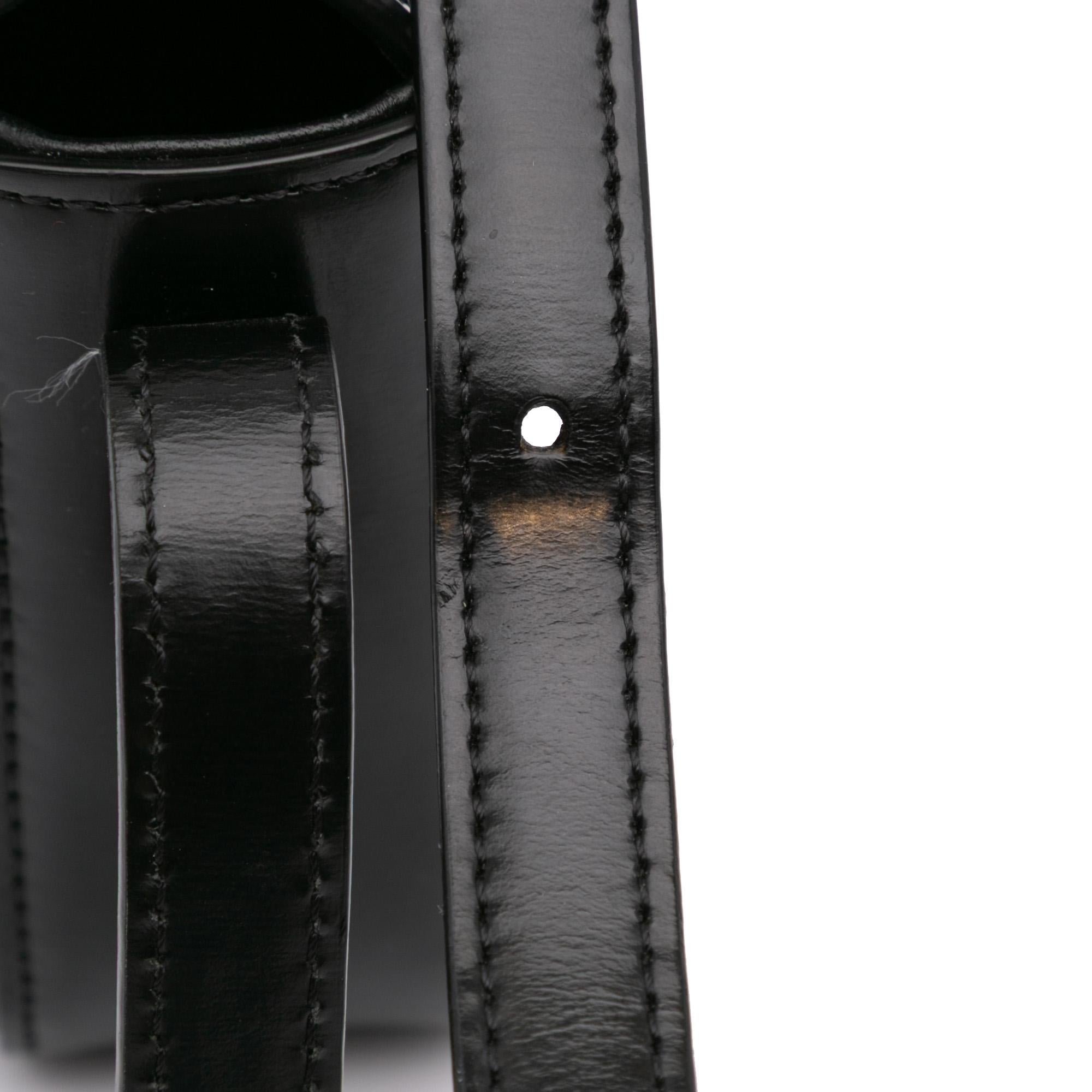 Celine Triomphe Leather Claude Shoulder Bag