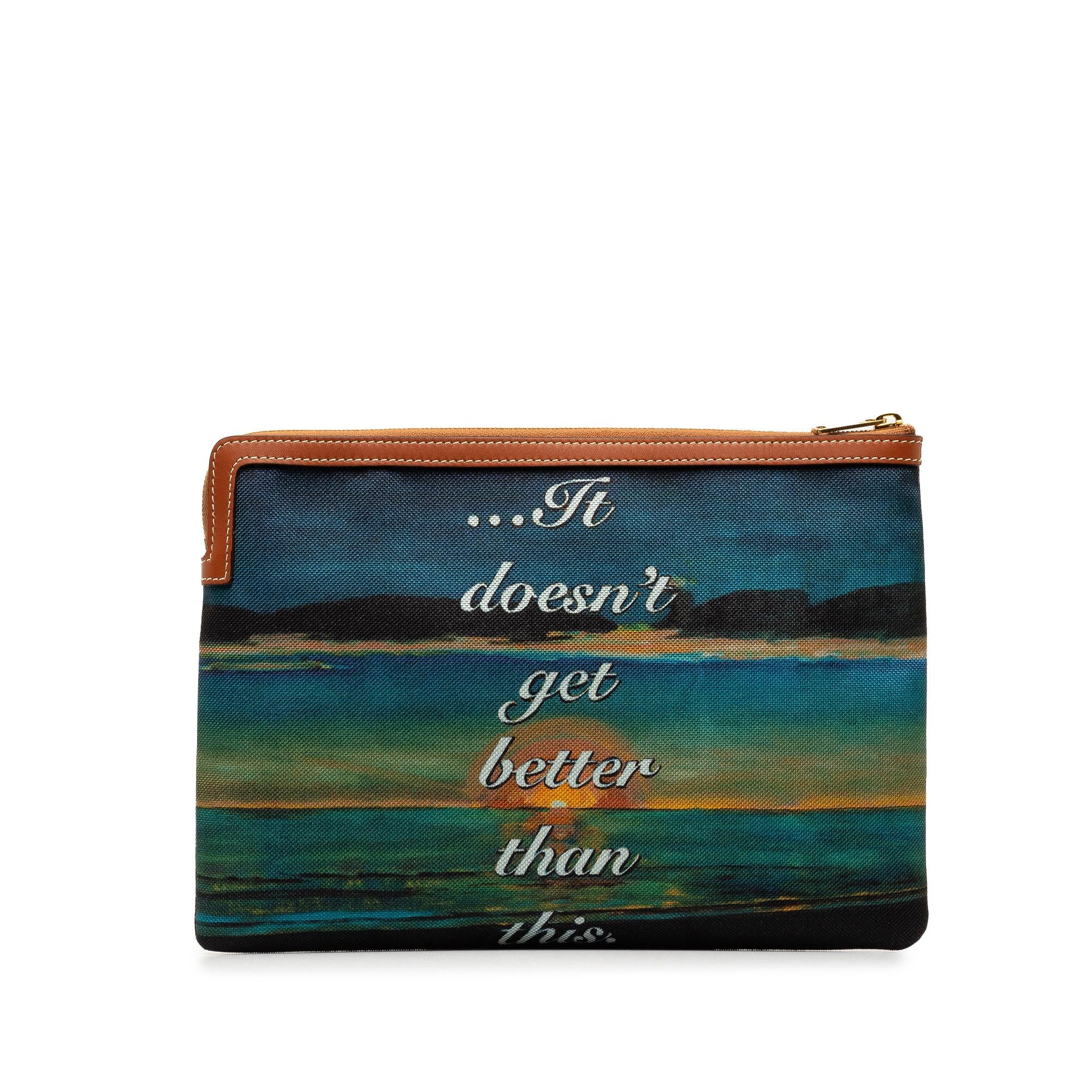 Celine Until Tomorrow Zip Pouch (SHG-oafGrl)