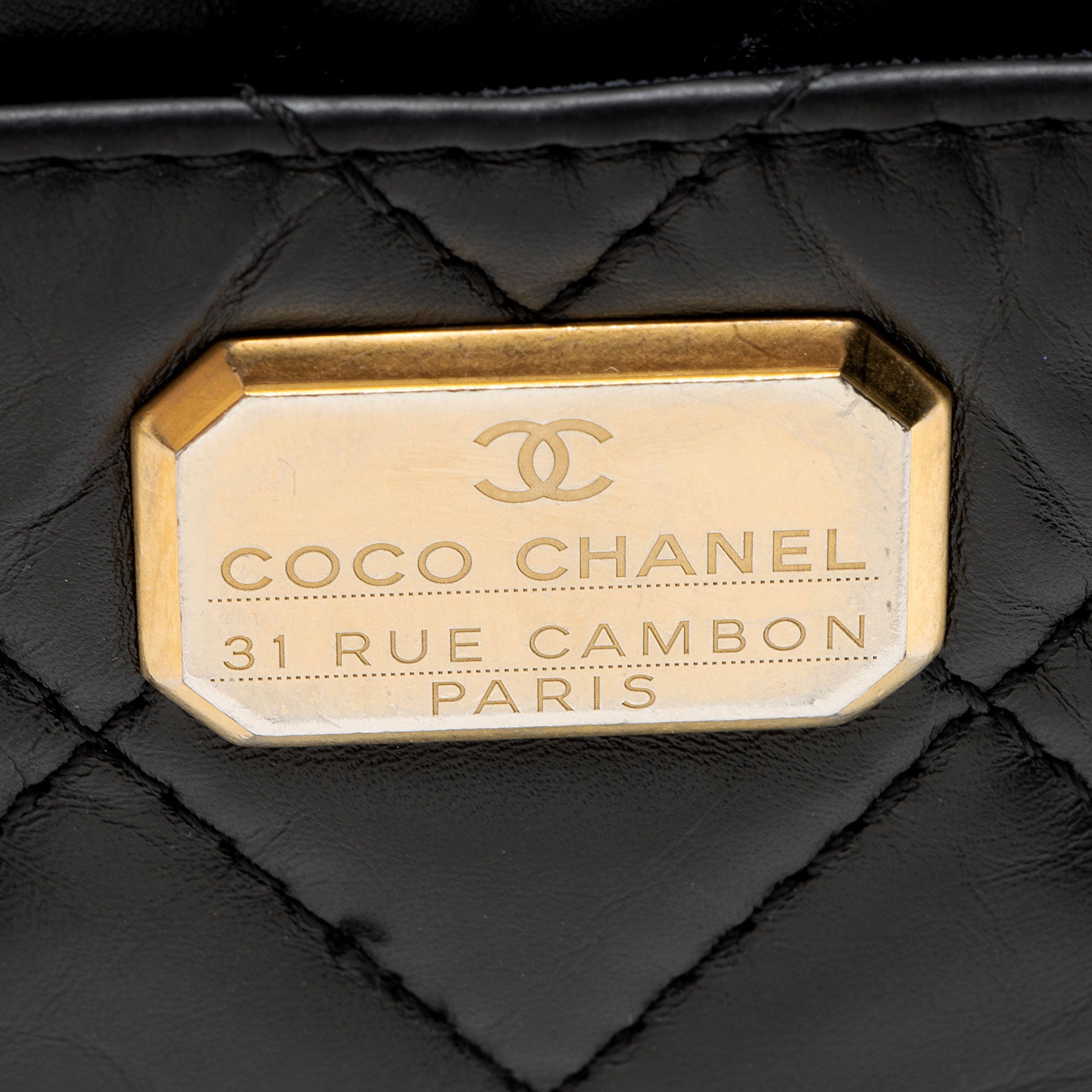 Chanel Aged Calfskin Mini City School Flap Bag