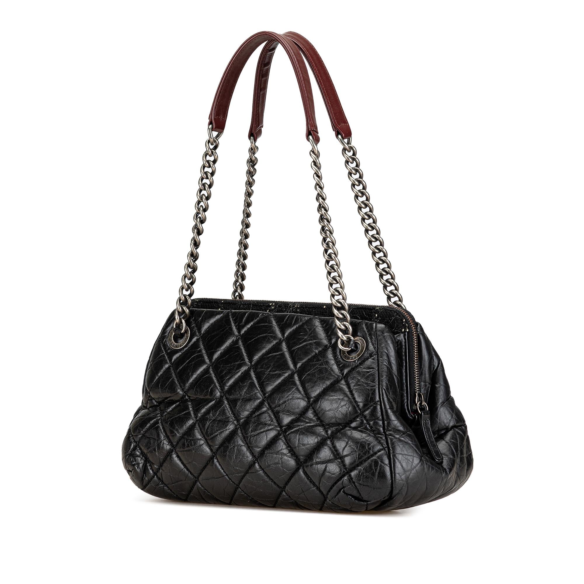 Chanel Aged Calfskin Portobello Bowler Bag