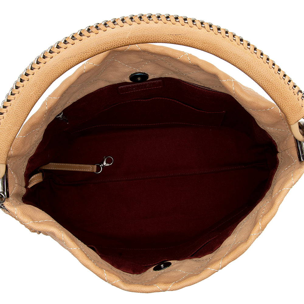 Chanel Aged Caviar Leather Boy Hobo (SHF-12818)