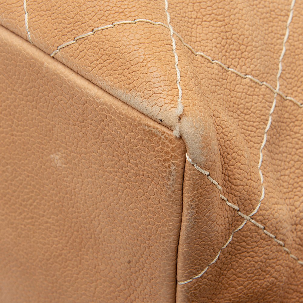 Chanel Aged Caviar Leather Boy Hobo (SHF-12818)