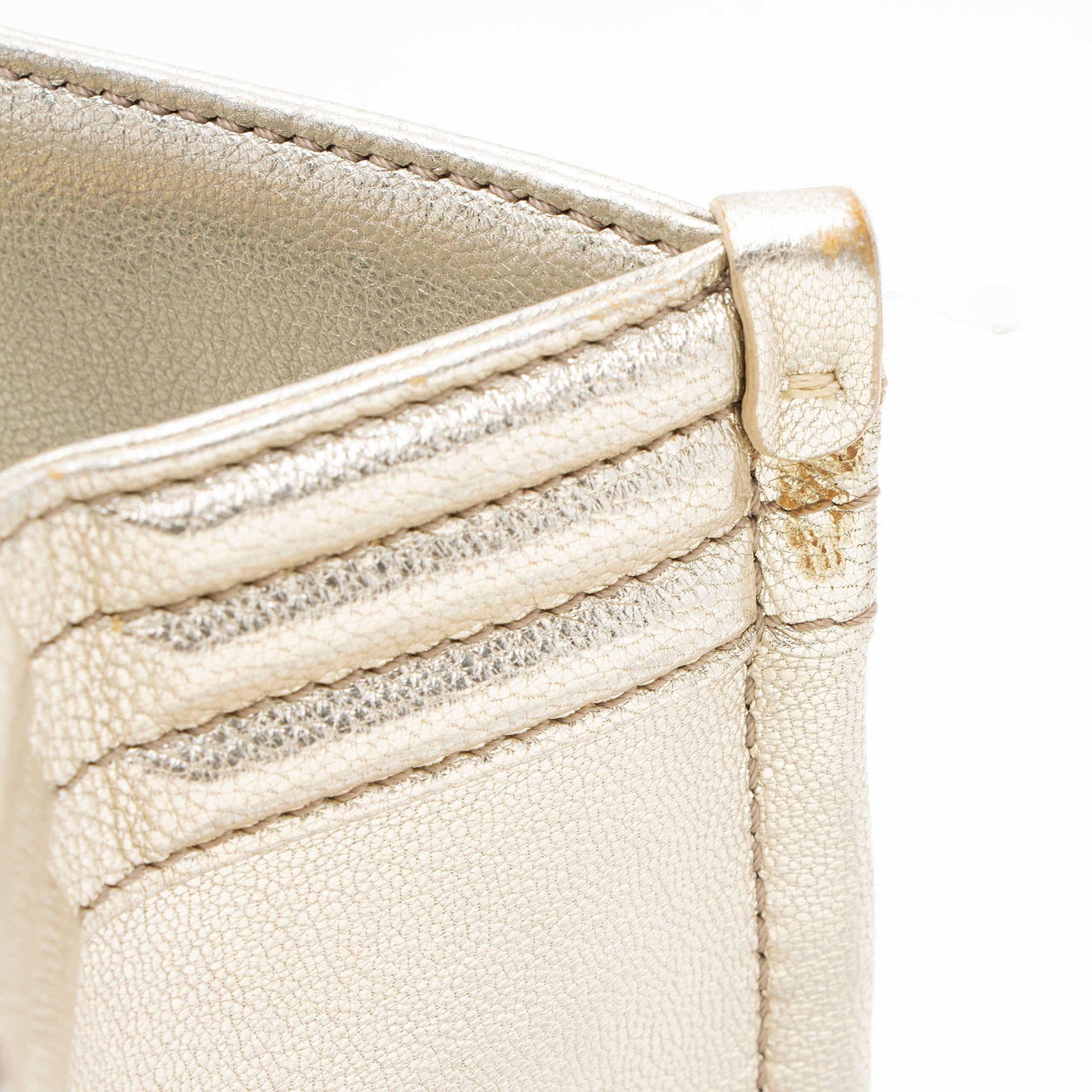 Chanel Bicolor Calfskin Large Boy Tote