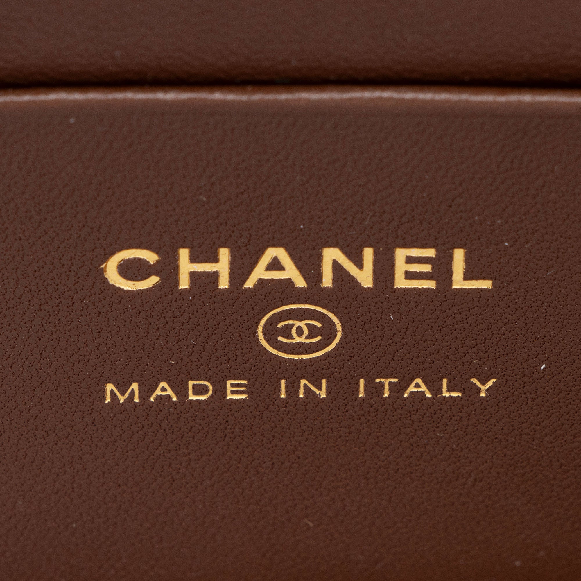 Chanel Braided Raffia Slim Vanity Case Top Handle