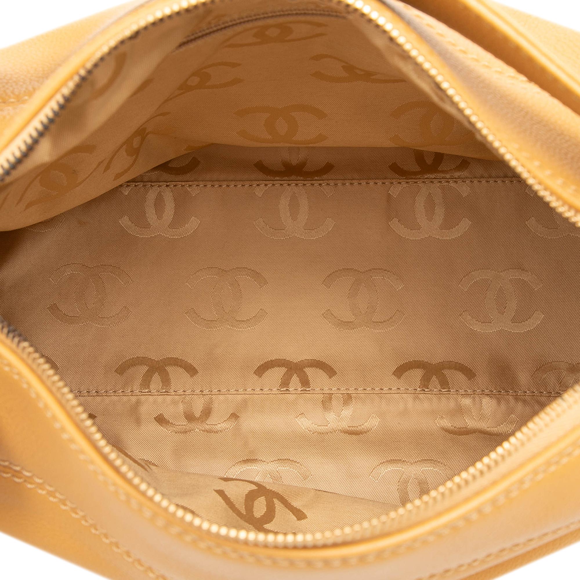 Chanel CC Calfskin Chain Shoulder Bag