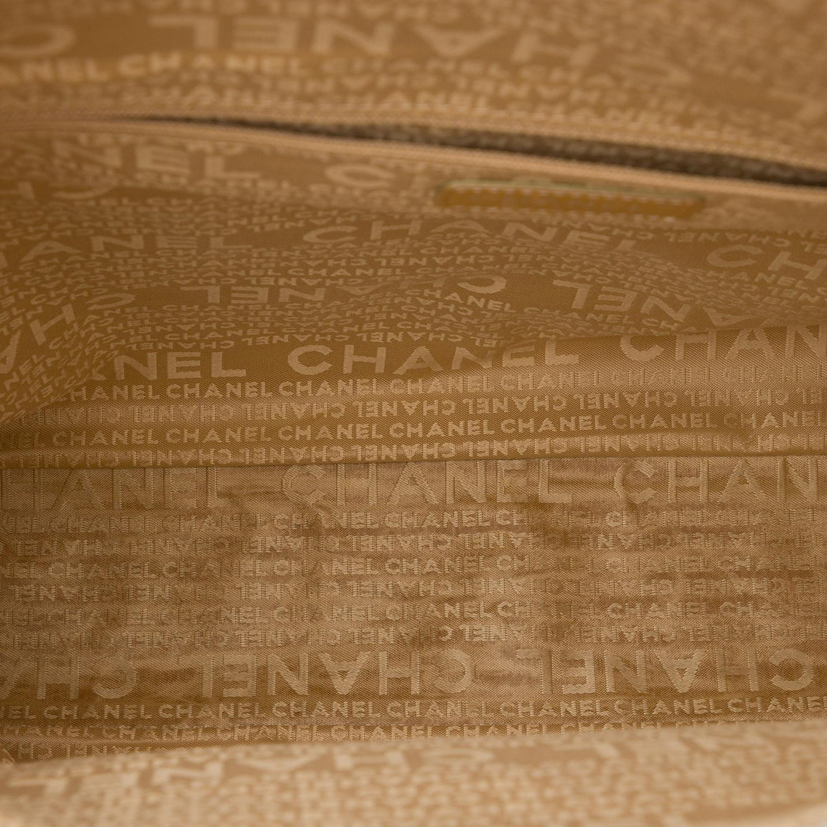 Chanel CC Canvas Clover Vertical Tote